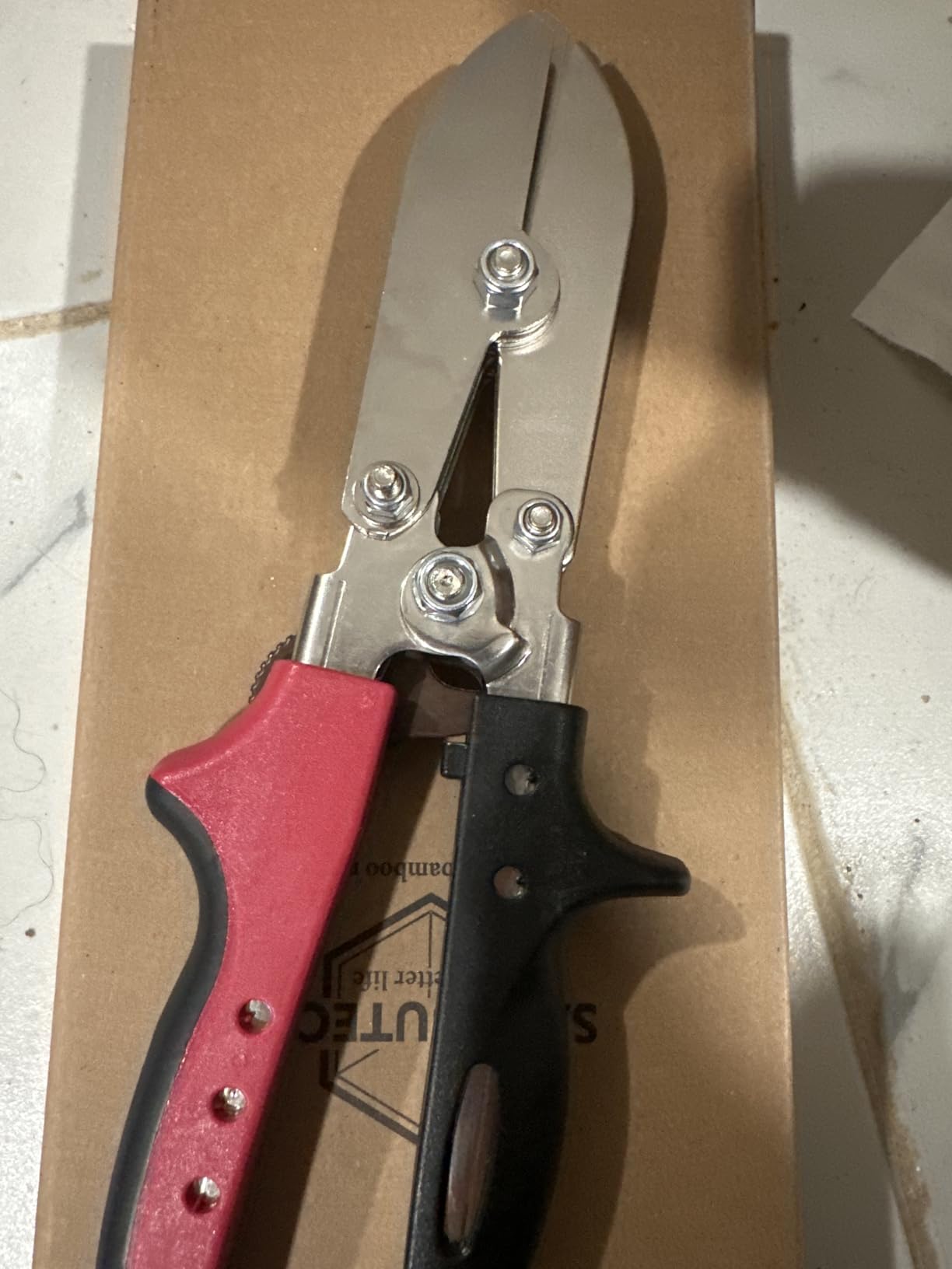 Malco C5R 5-Blade Crimping Tool - Creates Leak-Proof Crimps on Round Duct & Stove Pipe, Compound Leverage, Ergonomic Handles customer photo 1