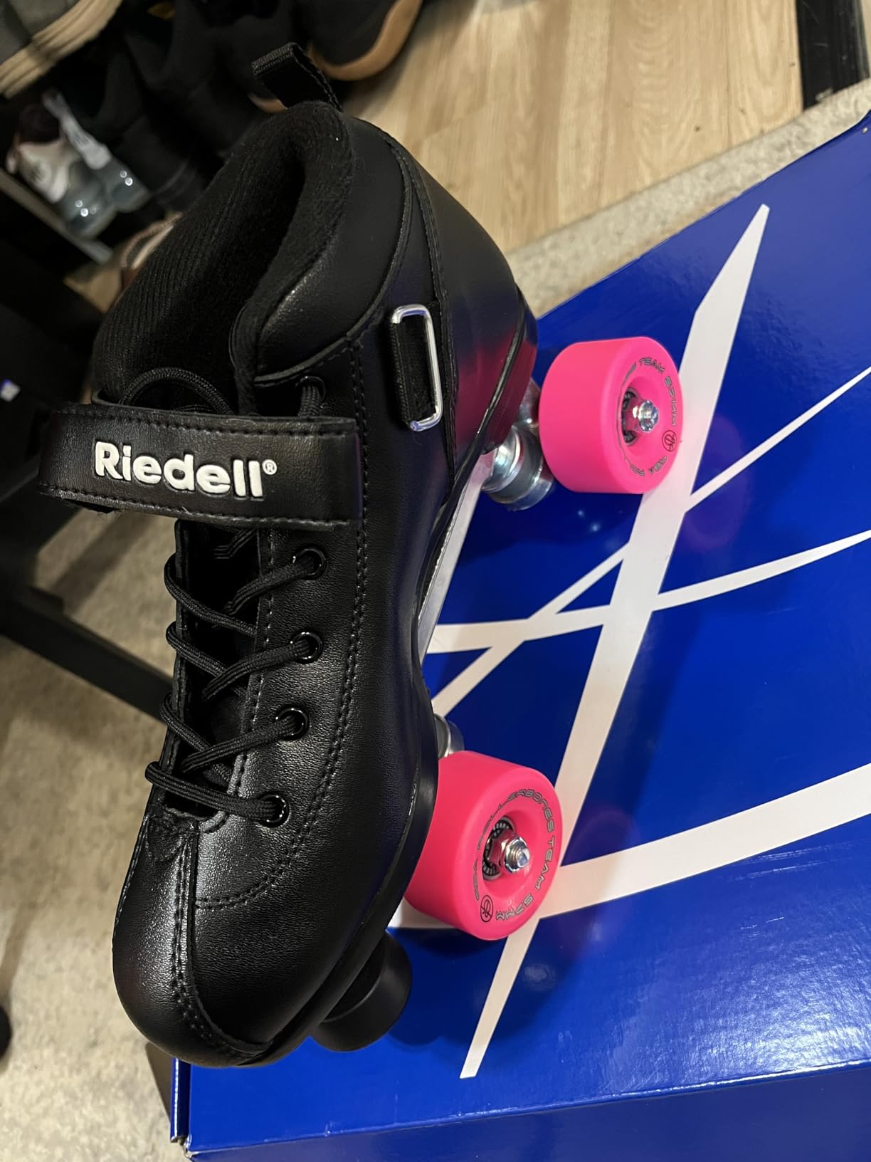 Dart Roller Skates for Men and Women - Colorful, Ultra-Durable Speed Skate with Precision Fit and Matching Color Wheels customer photo 1