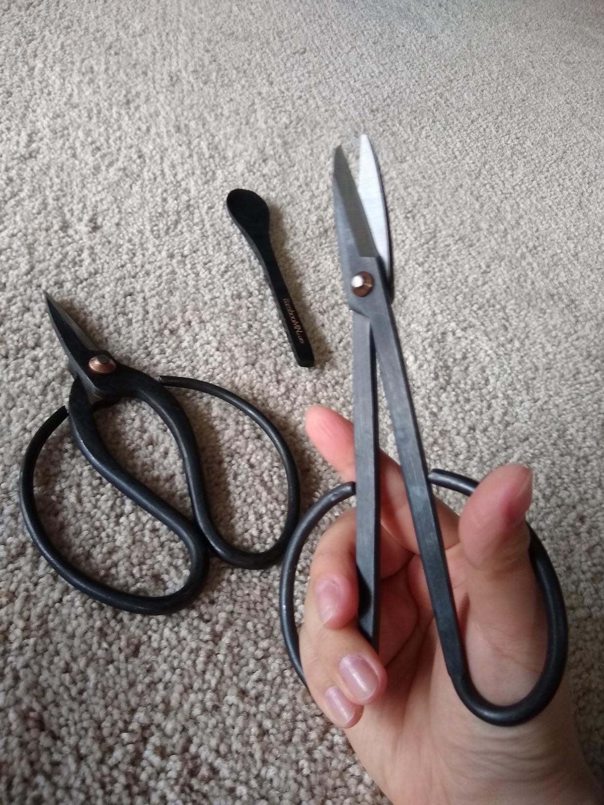 BambooMN Bonsai Basics Set - 8 Concave Cutter, 7 Heavy Duty Shear - 1 Set customer photo 2