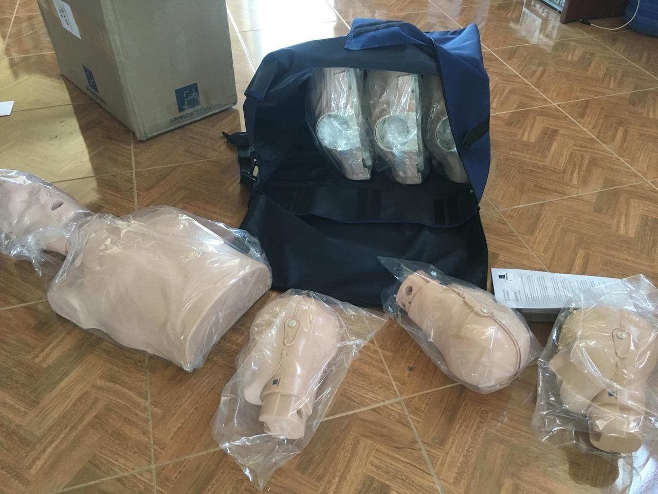 Prestan Professional Adult Medium Skin CPR-AED Training Manikin 4-Pack (with CPR Monitor) customer photo 2