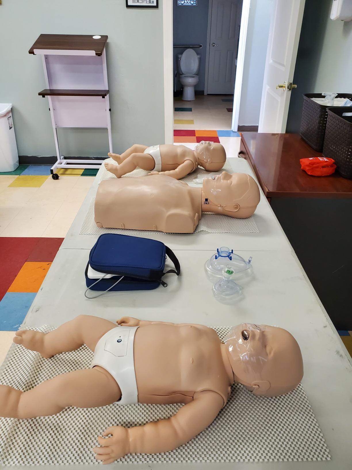 Collection of CPR Manikins (Adult, Child, & Infant), Medium Skin Tone customer photo 1