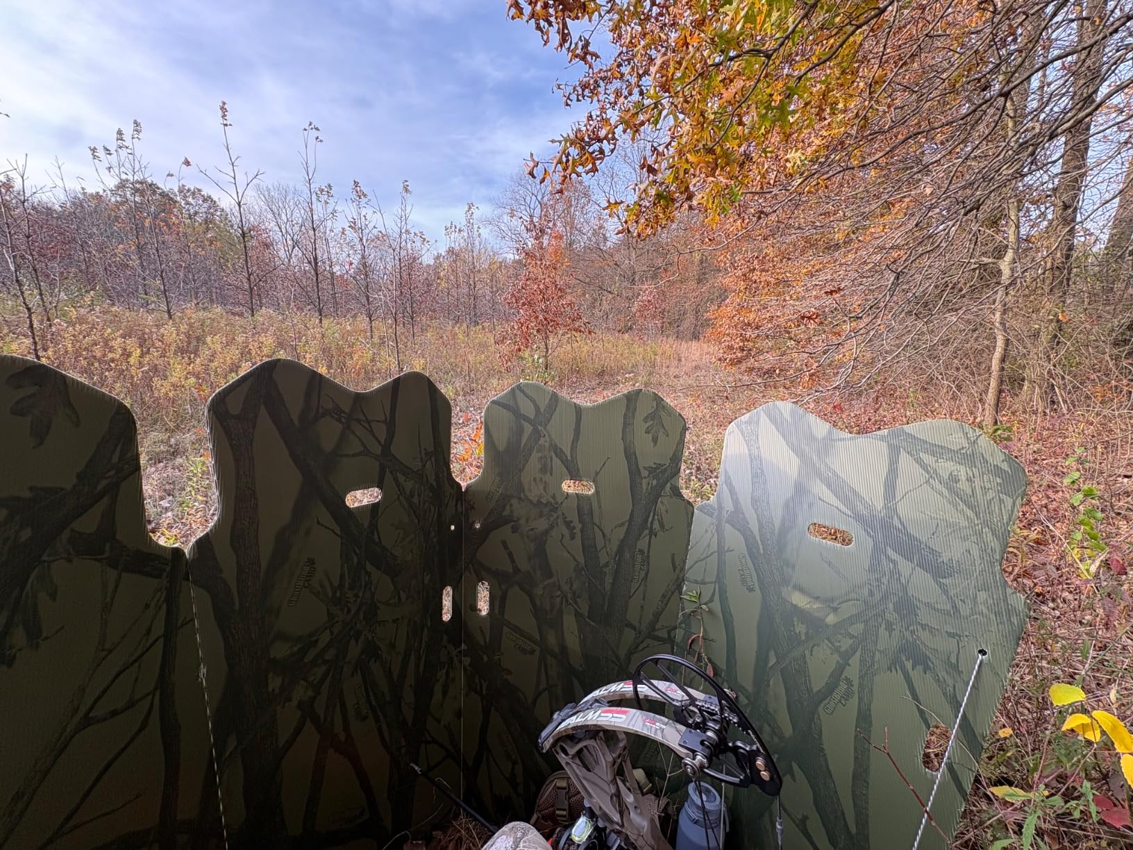 GhostBlind Ground Hunting Blind with Mirrored Panels, Ideal for Turkey and Deer Hunting customer photo 2