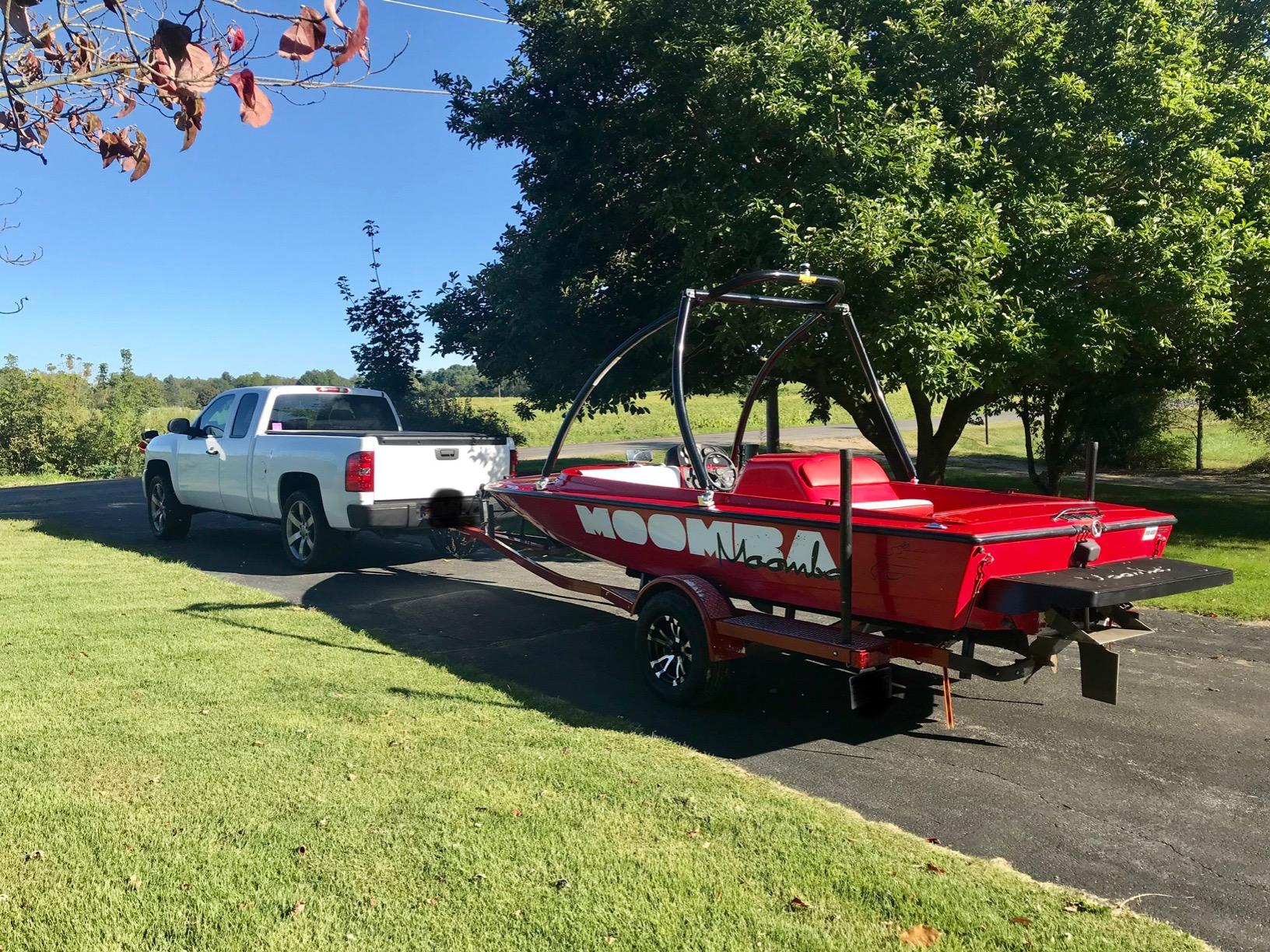 Monster Tower MT1 Wakeboard Tower - Dual Header, Foldable, Quick Release Mounts, Swivel Tow, 2.5