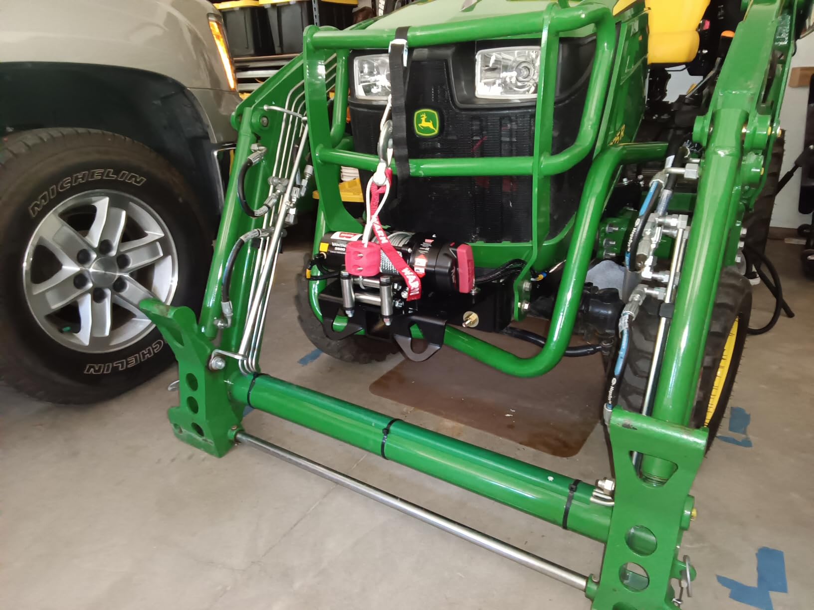 WARN ProVantage 3500 12V Electric Winch for ATV UTV Side-by-Side - 3500 lb Pulling Capacity, 50 Ft Steel Wire Cable, Roller Fairlead customer photo 1