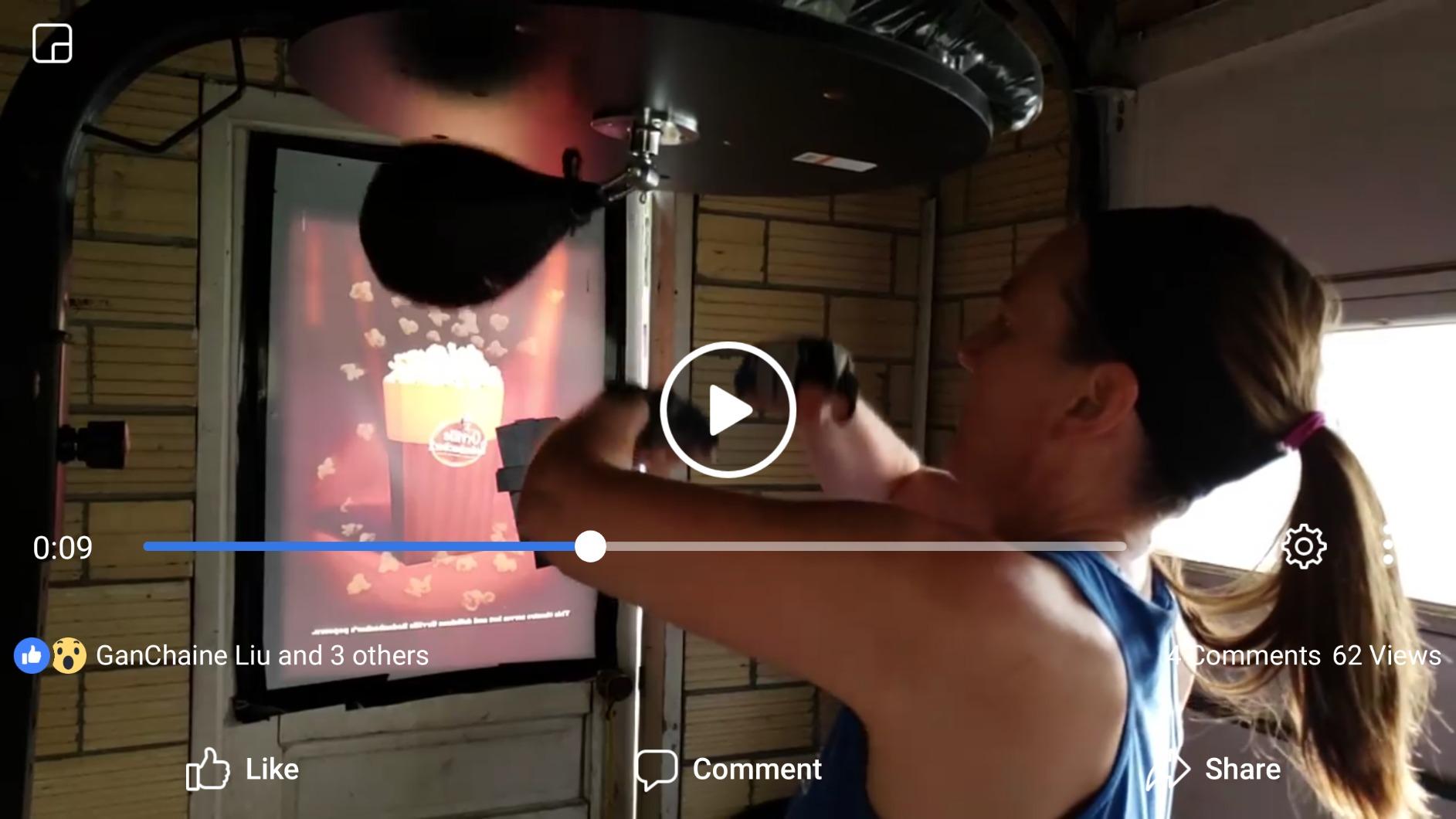 Pro Impact PU Leather Speed Bag - Pear Shaped Hanging Ball for Boxing, MMA & Muay Thai customer photo 1