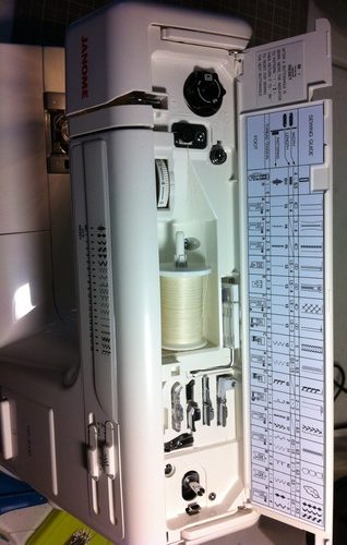 Janome HD3000 Heavy-Duty Sewing Machine customer photo 2