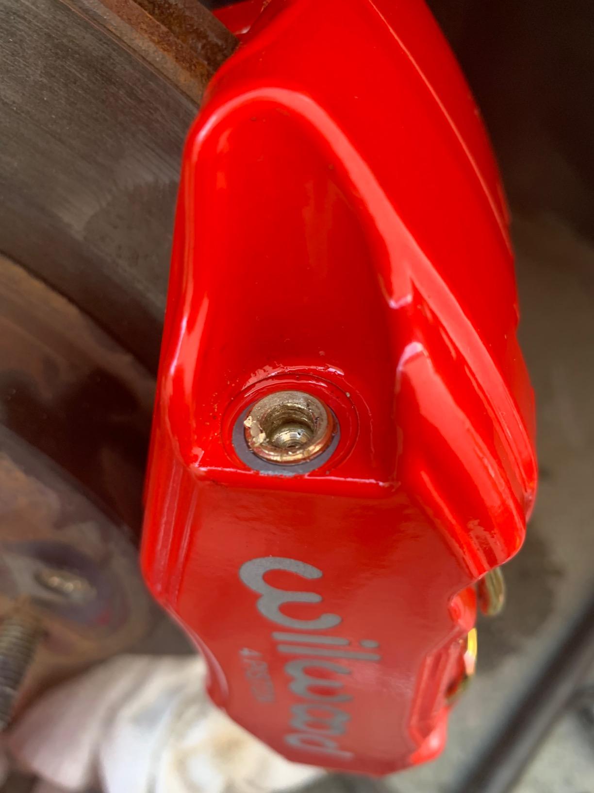 Wilwood 140-13029-R Brake Caliper and Pad Kit, Red, Front customer photo 2