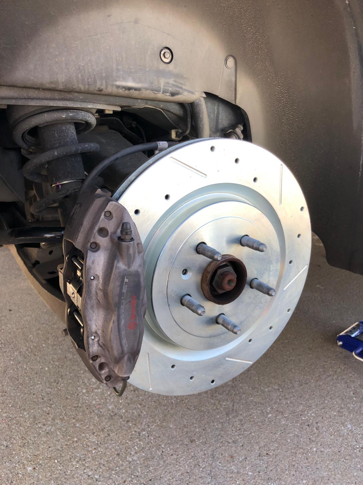 PowerStop Front and Rear Brake Kit For Chevrolet Camaro 2010-15 - Carbon Fiber Ceramic Brake Pads + Drilled & Slotted Rotors Upgrade, K5603-26 customer photo 1