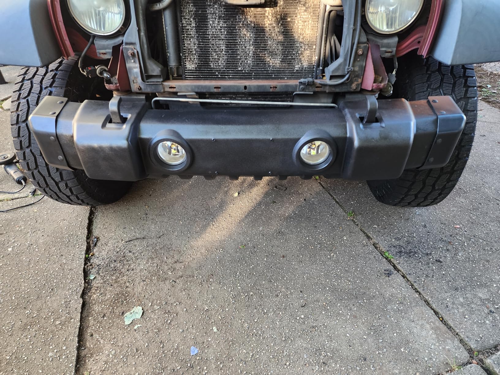 Rough Country Front Bumper Caps for 2007-2018 Jeep Wrangler JK customer photo 2