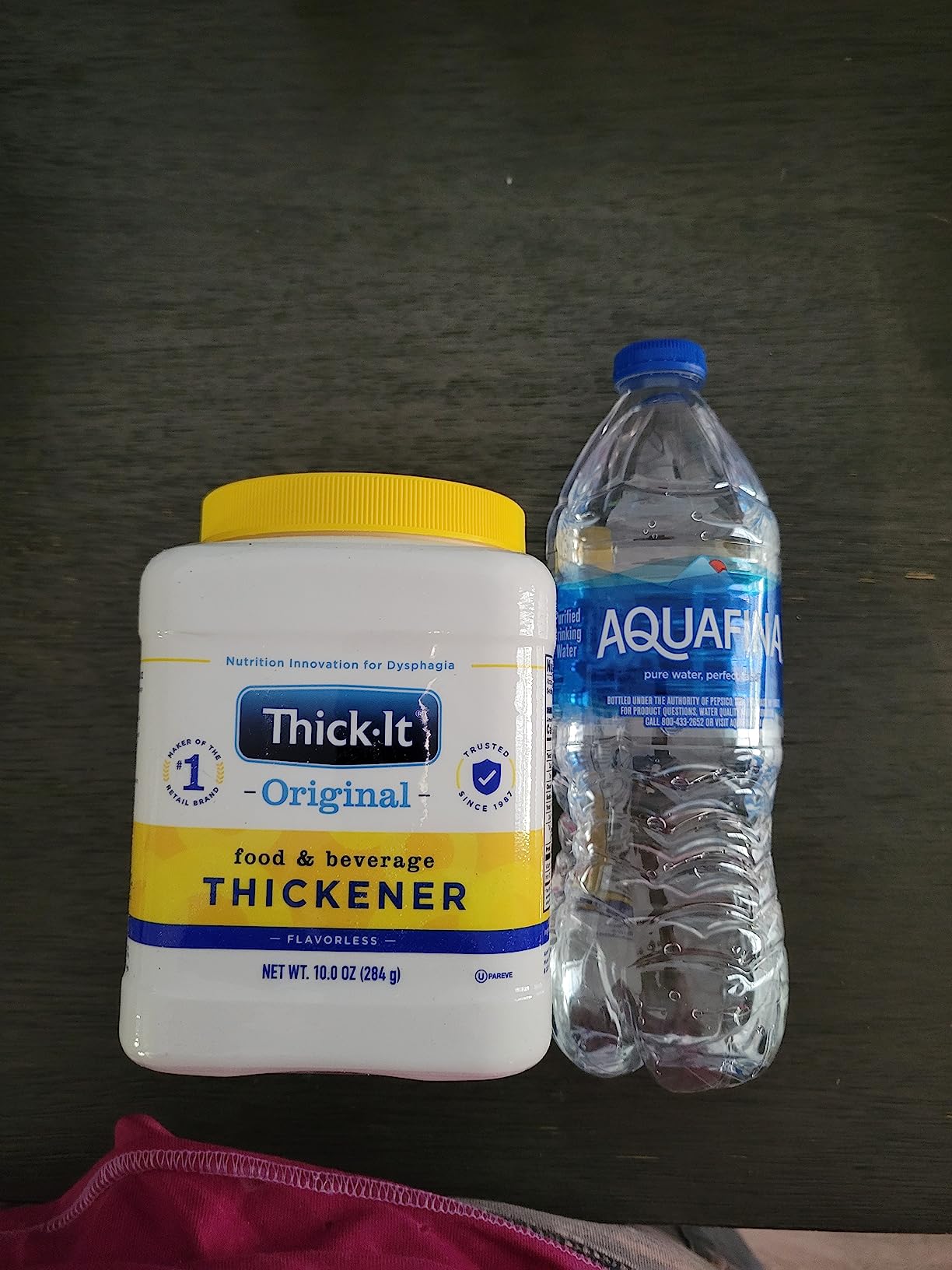 Thick-It Original Food & Beverage Thickener, Flavorless Powder for Dysphagia (IDDSI), Digestible Swallowing Aid, Easy-to-Mix & Instant Dissolve, Used in Hot & Cold Food, 10 oz Canister customer photo 2