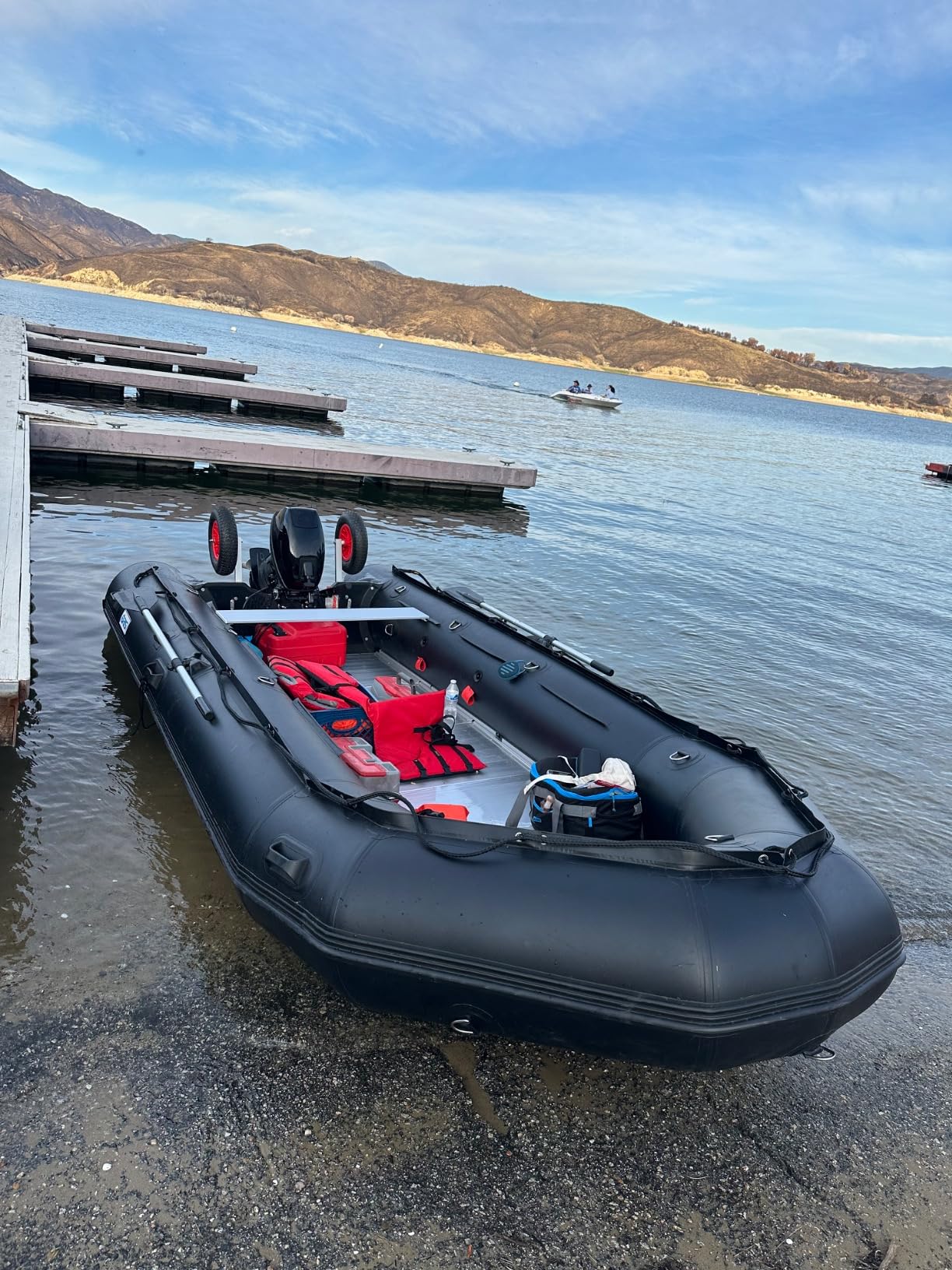 BRIS 15.4 ft Inflatable Boat Inflatable Rescue & Dive Inflatable Raft Power Boat customer photo 2