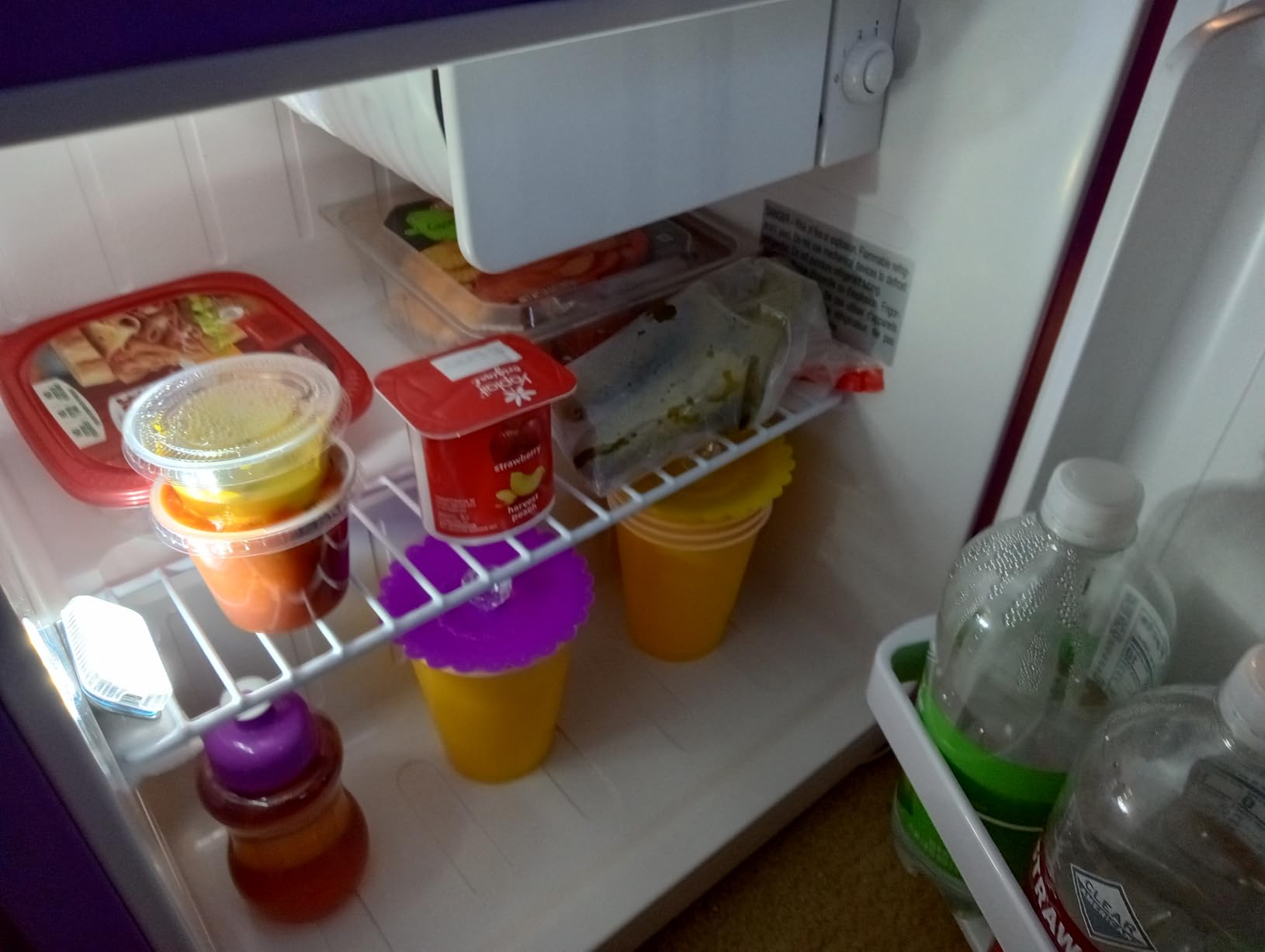 Frigidaire EFR115 Mini Refrigerator - Energy Saving - CFC Free - Slide Out Shelves - Ideal for Dorm, Office, RV, Garage, Apartment - 1.6 Cubic Feet, Black customer photo 2