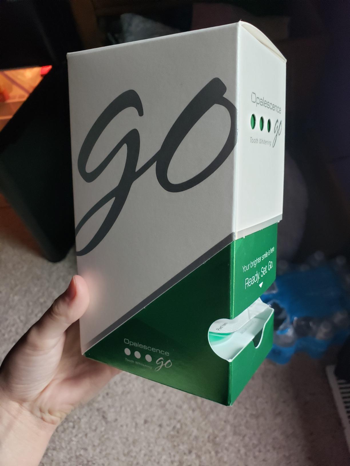 Opalescence GO 15 - Prefilled Teeth Whitening Trays - 15% Hydrogen Peroxide - (10 Treatments) customer photo 2