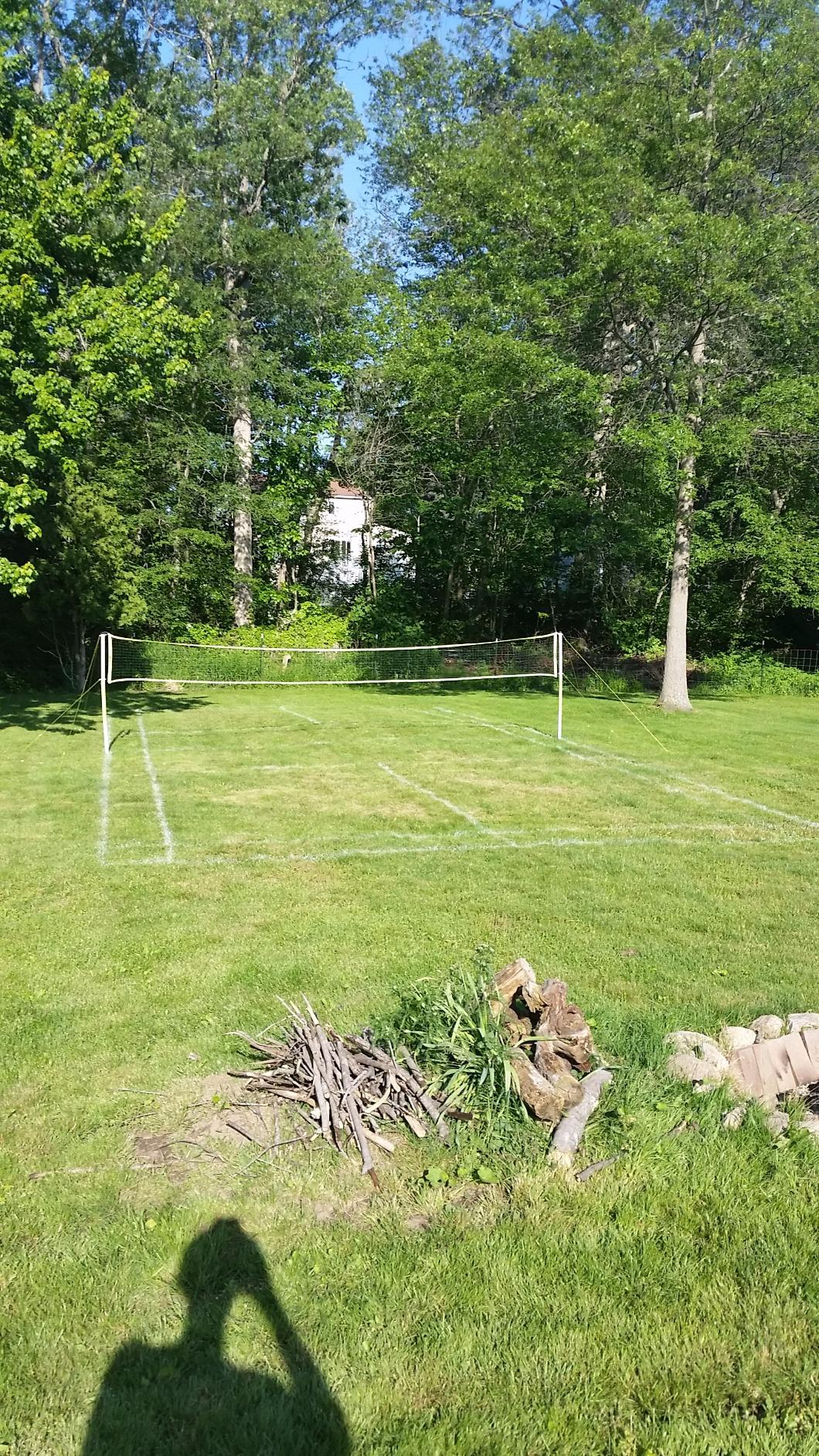 Franklin Sports Badminton Set - Complete Badminton Set with Net, Rackets + Birdies - Kids + Adults Outdoor Game Set - Portable Badminton Set - 4 Players customer photo 2
