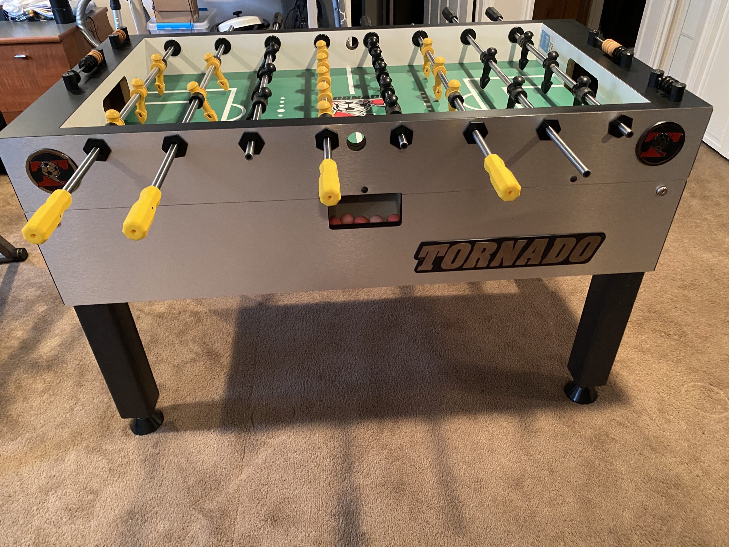 Tornado Tournament 3000 Foosball Table - Made in The USA - Commercial Quality customer photo 1