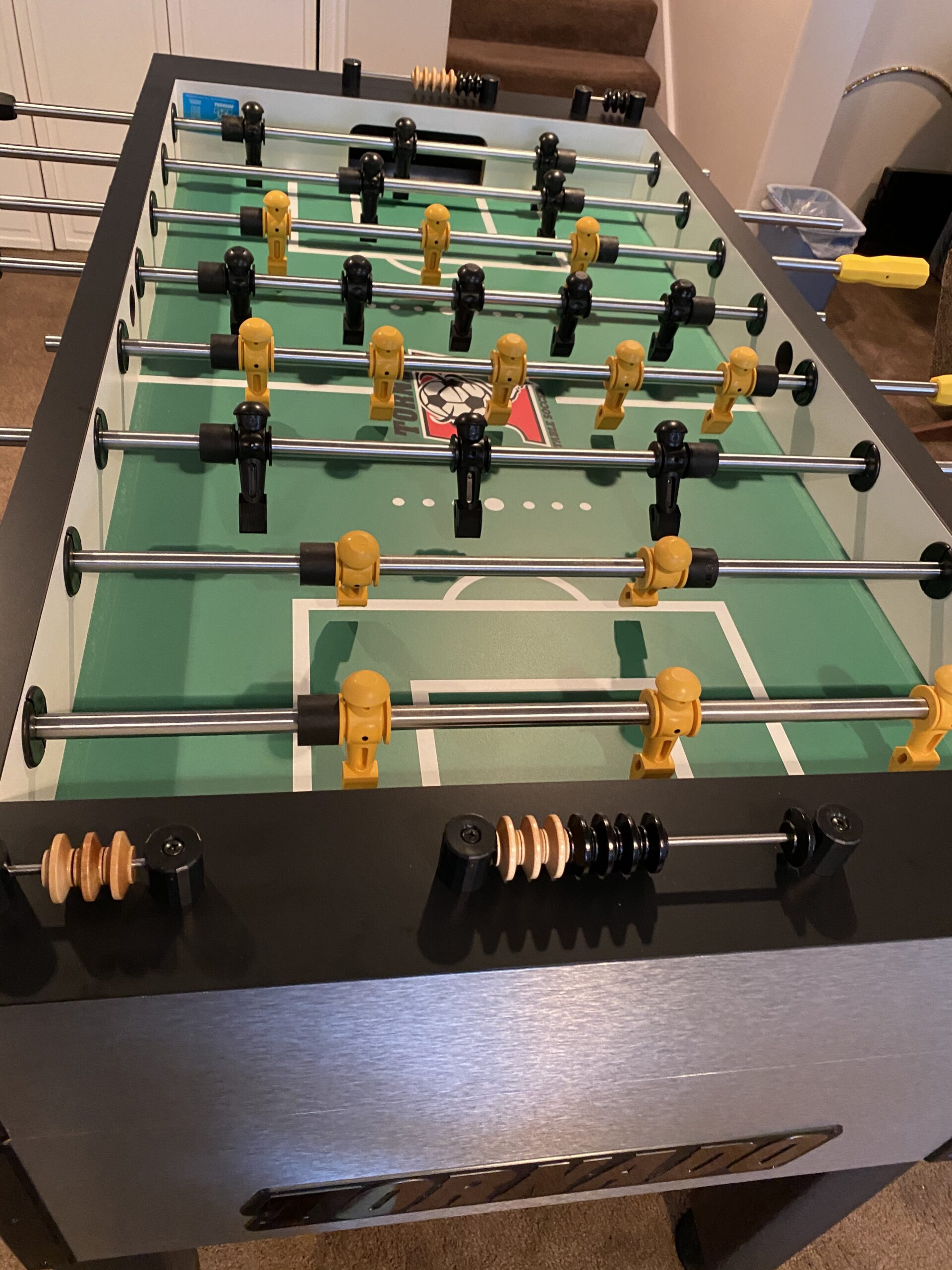 Tornado Tournament 3000 Foosball Table - Made in The USA - Commercial Quality customer photo 2