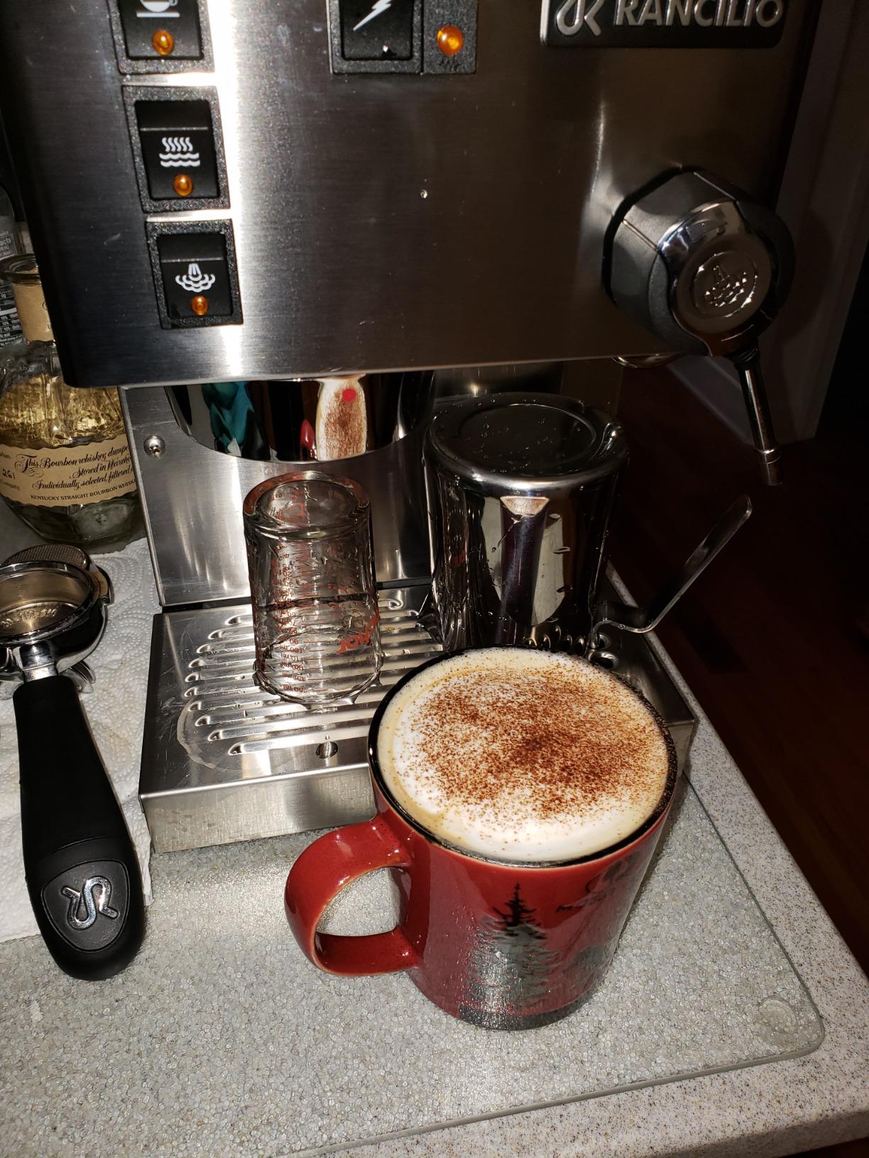 Rancilio Silvia Espresso Machinet,0.3 liters, with Iron Frame and Stainless Steel Side Panels, 11.4 by 13.4-Inch customer photo 2