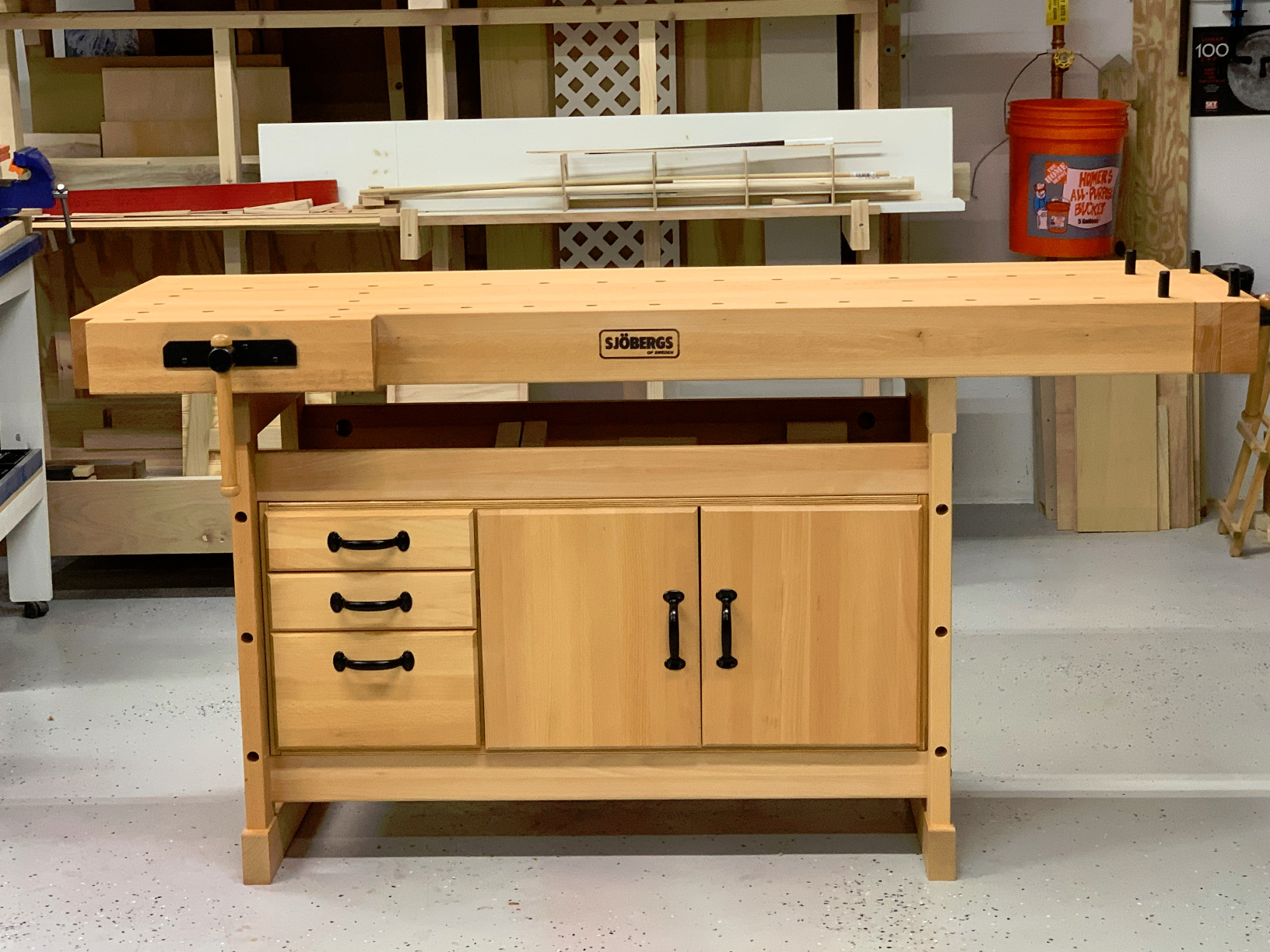 Sjobergs Scandi Plus 1825 Beech Wood Workbench (SJO-33279) customer photo 1