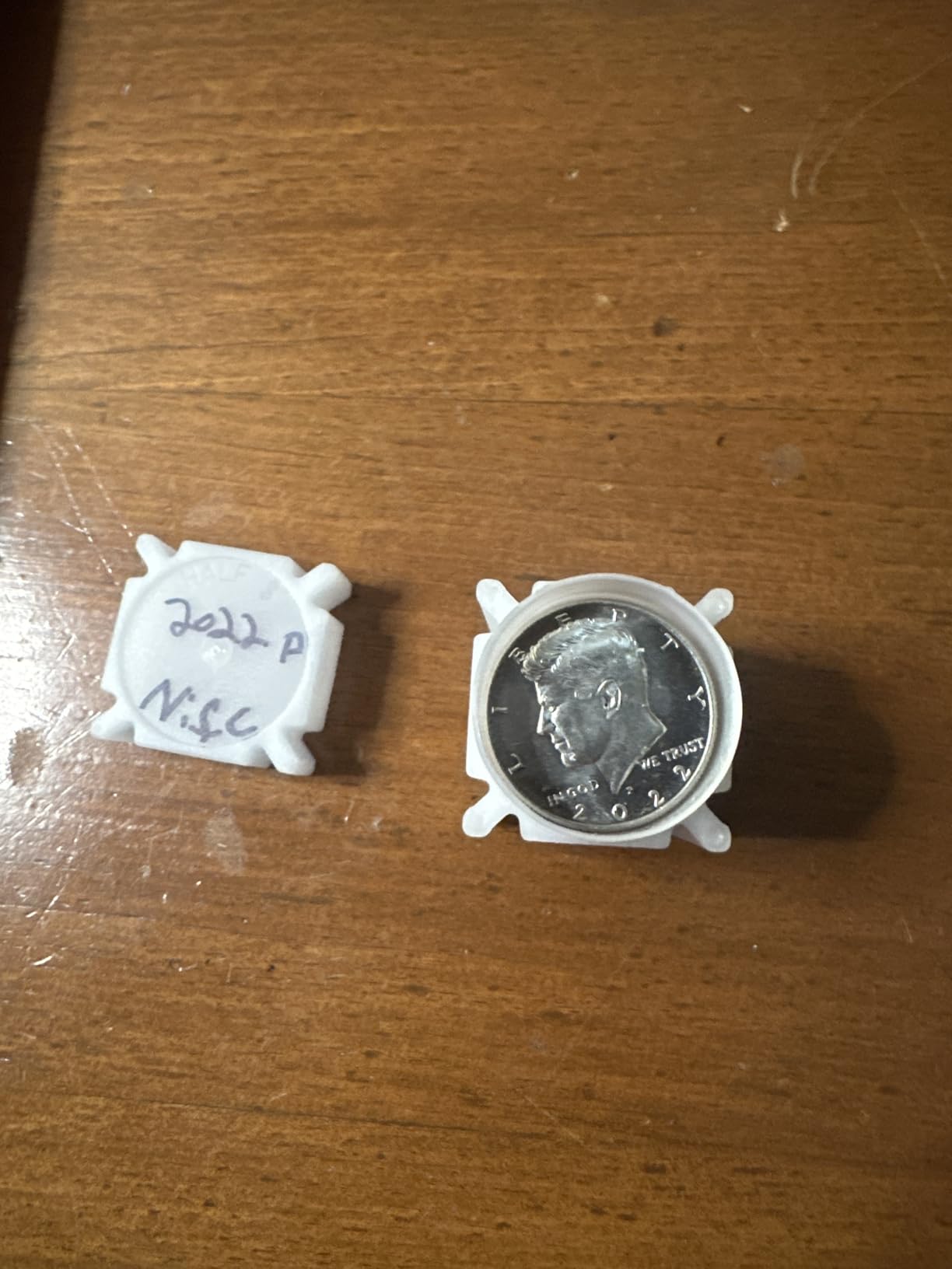 Square Half Dollar Coin Tube(Qty=10 Tubes) by CoinSafe customer photo 1