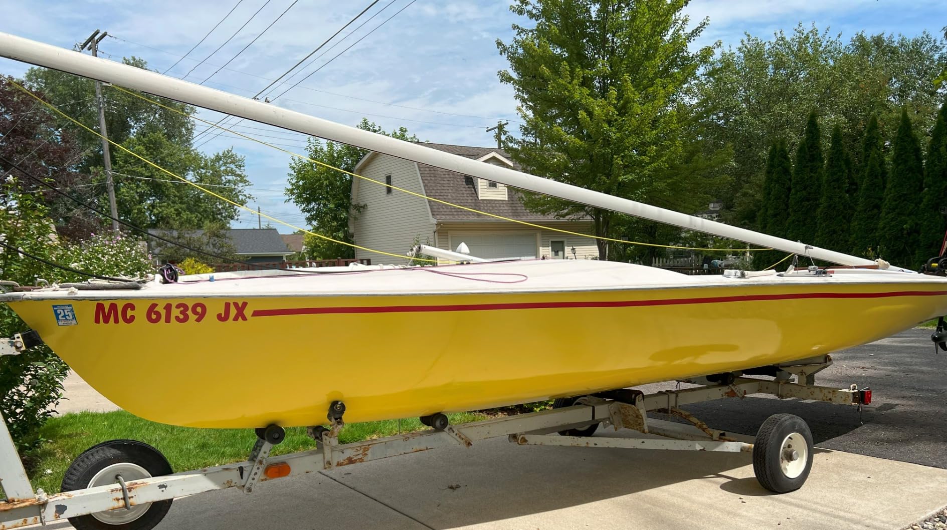 TotalBoat Wet Edge Topside Marine Paint Premium Polyurethane Coating for Boats, RVs, Exterior Trim, Fiberglass, Metal, and Wood (White, Quart) customer photo 2