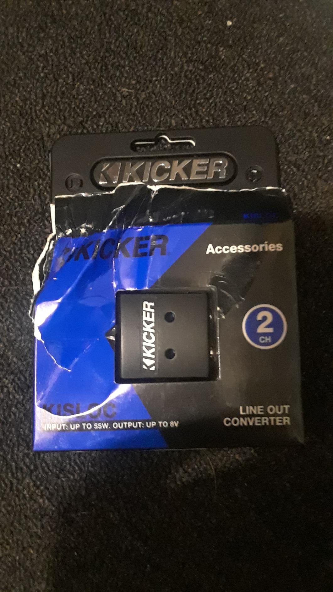 KICKER 46KISLOC K-Series Interconnect, Speaker to RCA W/Line-Out Converter customer photo 1