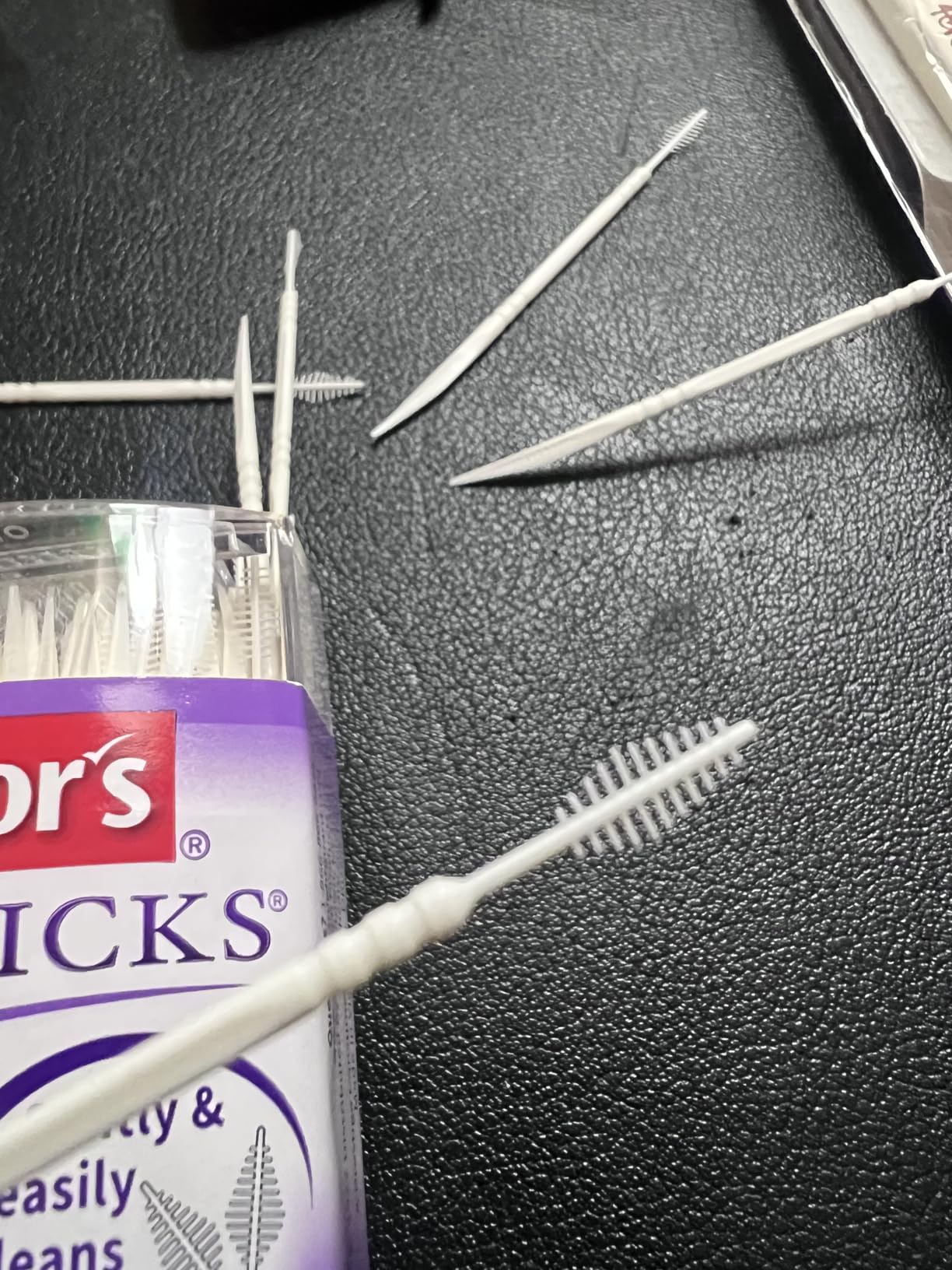 The Doctor's BrushPicks, Interdental Brushes & Dental Picks, Gently Remove Food Debris from Braces & Dental Work, 275 Count customer photo 1