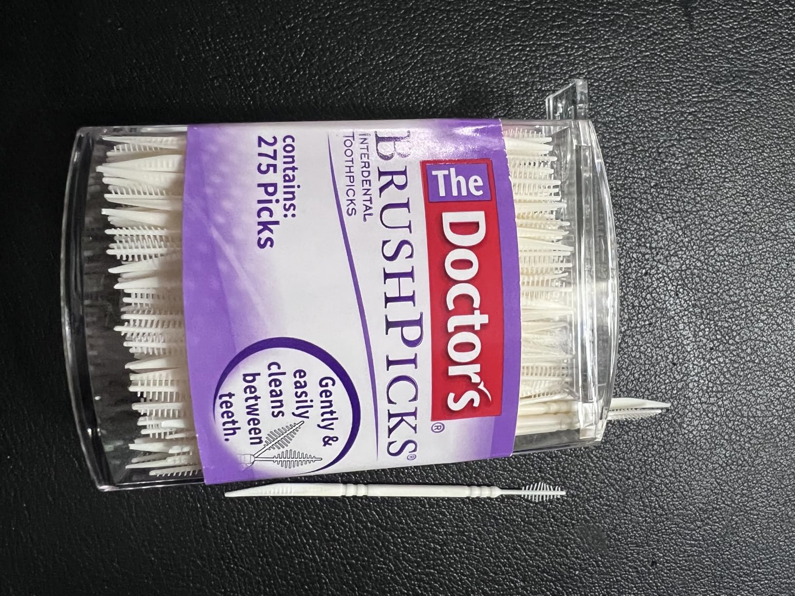 The Doctor's BrushPicks, Interdental Brushes & Dental Picks, Gently Remove Food Debris from Braces & Dental Work, 275 Count customer photo 2