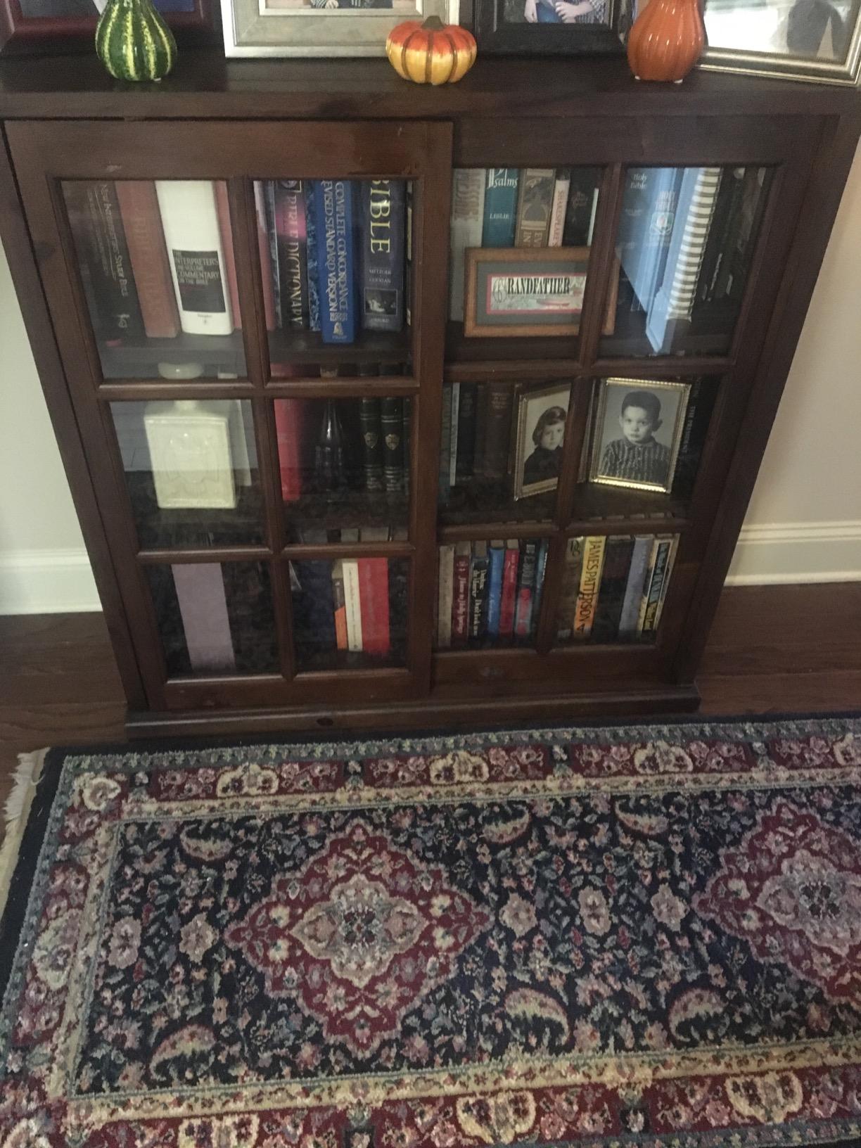 SAFAVIEH American Homes Collection Greg Dark Teak Bookcase customer photo 2