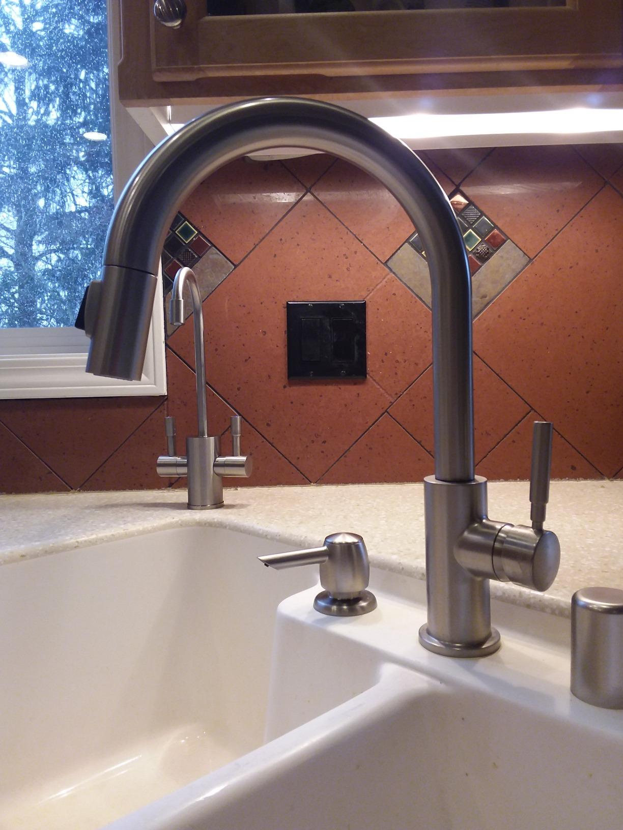 Ready Hot 41-RH-200-F560-BN Instant Hot Water Dispenser System, 2.5 Quarts, Manual Dial Dual Lever Hot and Cold Water Faucet Brushed Nickel customer photo 2