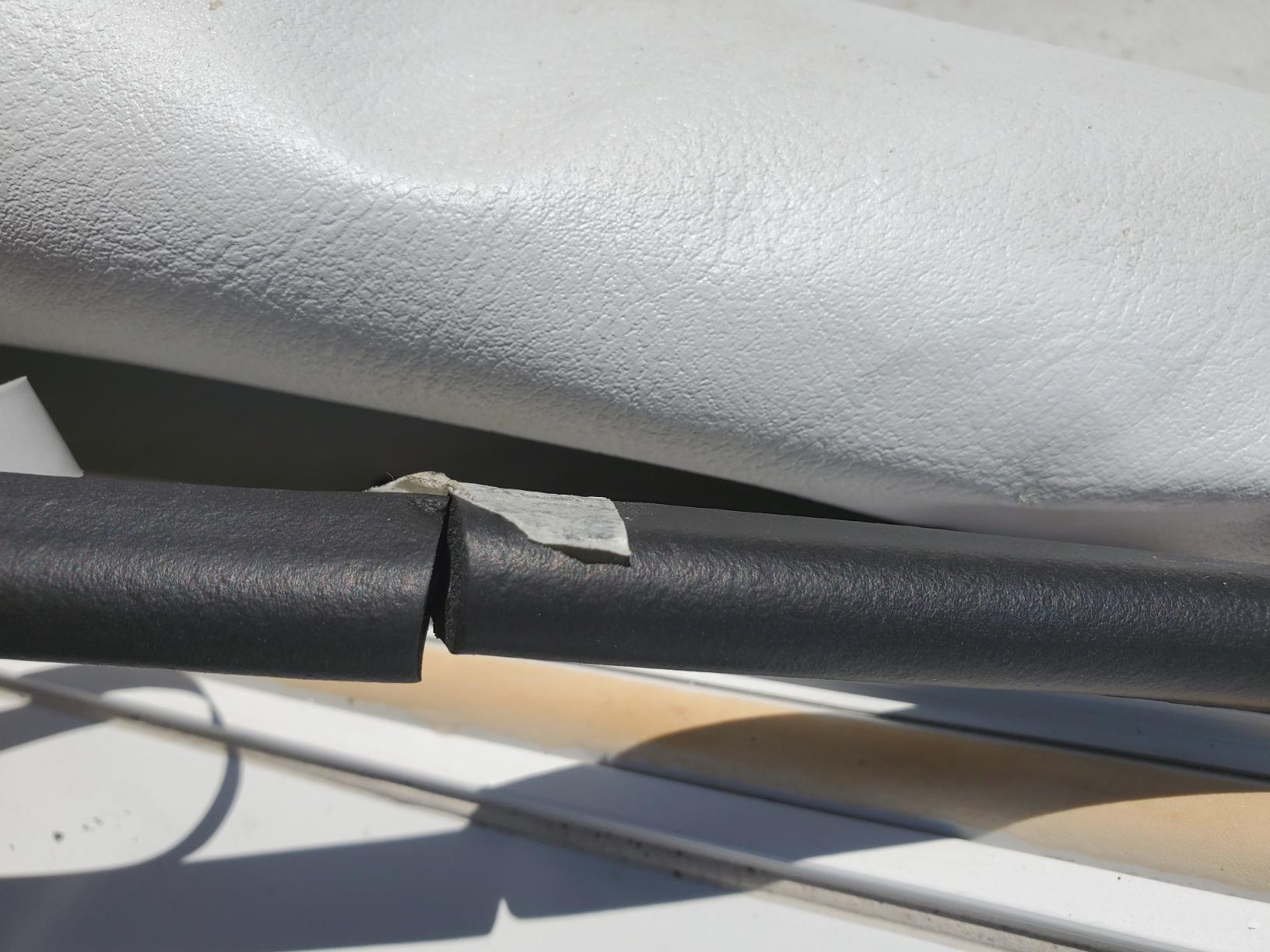 TRIM-LOK D-Shaped Rubber Seal with High Tack Tape, 0.215-Inch Height, 0.375-Inch Width, 25-Foot Length, EPDM Foam Weather Stripping for Door Frame, Window Insulation, Cars, Trucks, RVs, and Boats customer photo 1