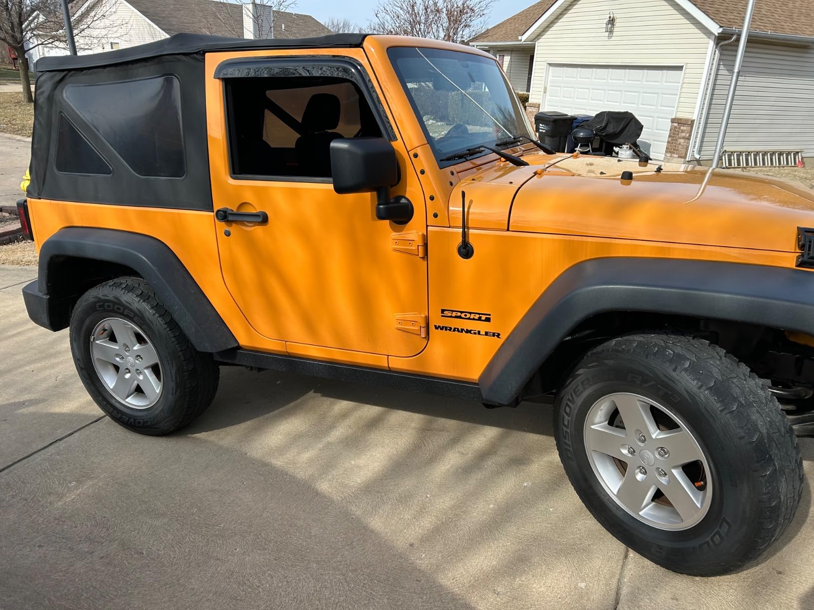 Barricade Rubi Rails | Heavy-Duty Steel Pinch-Seam Covers & Side Protection | Direct Bolt-On Fit | Compatible with 2007-2018 Jeep Wrangler JK 2-Door (Driver & Passenger Rails) customer photo 2