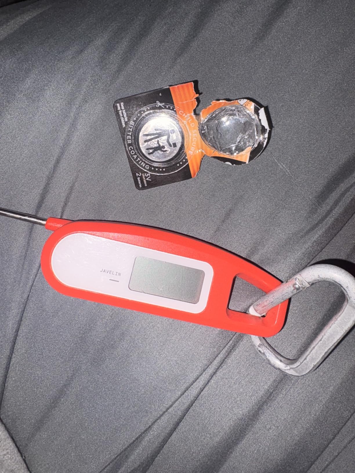 Lavatools Javelin Ultra-Fast 3-Second Digital Instant Read Meat Thermometer for Grill and Cooking, 2.75