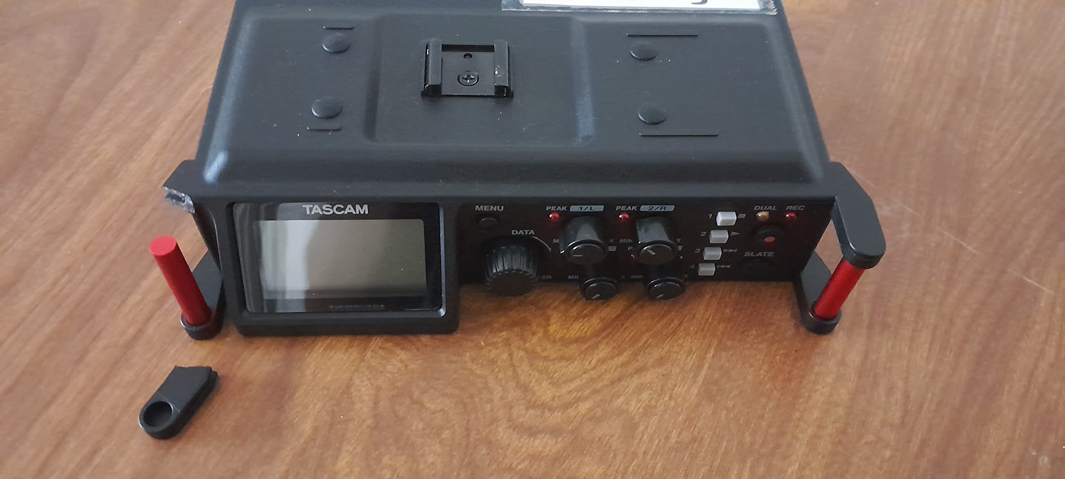 TASCAM DR-70D 4-Channel Portable Audio Recorder for Videographers, 4 Combo XLR/TRS Inputs, 2 Internal Mics, Limiter, HP Filter customer photo 2