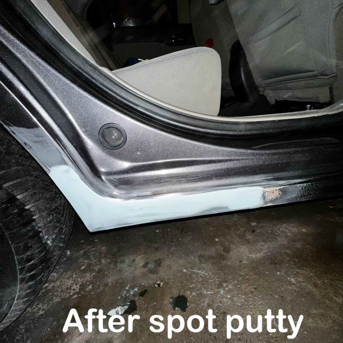 3M Bondo Short Strand Fiberglass Reinforced Filler 1.37 LB (621 g) with Bondo Cream Hardener 0.5 oz (14g), Repair Holes Up To 0.5 IN, Waterproof (SS-PT-ES) customer photo 2