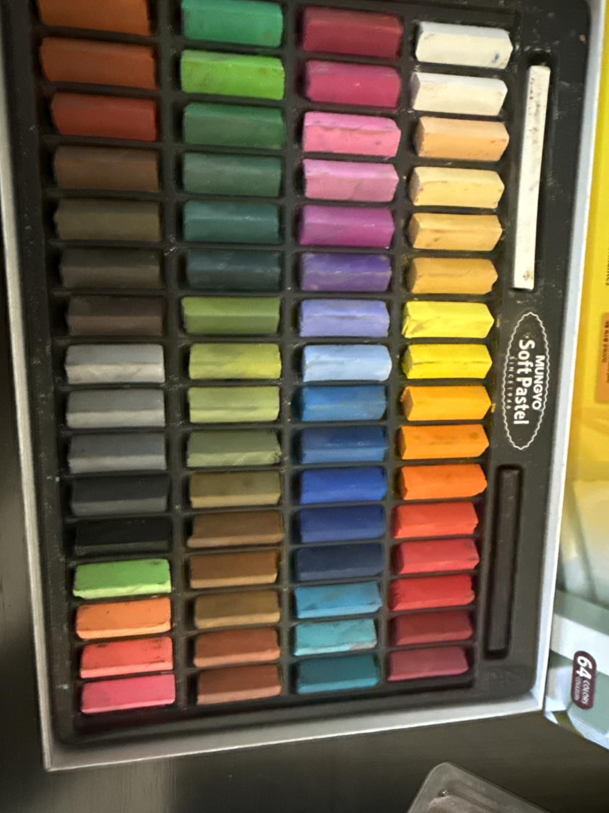 MUNGYO Soft Pastel Set - 48 Colors | Square Pastels for Artists customer photo 2