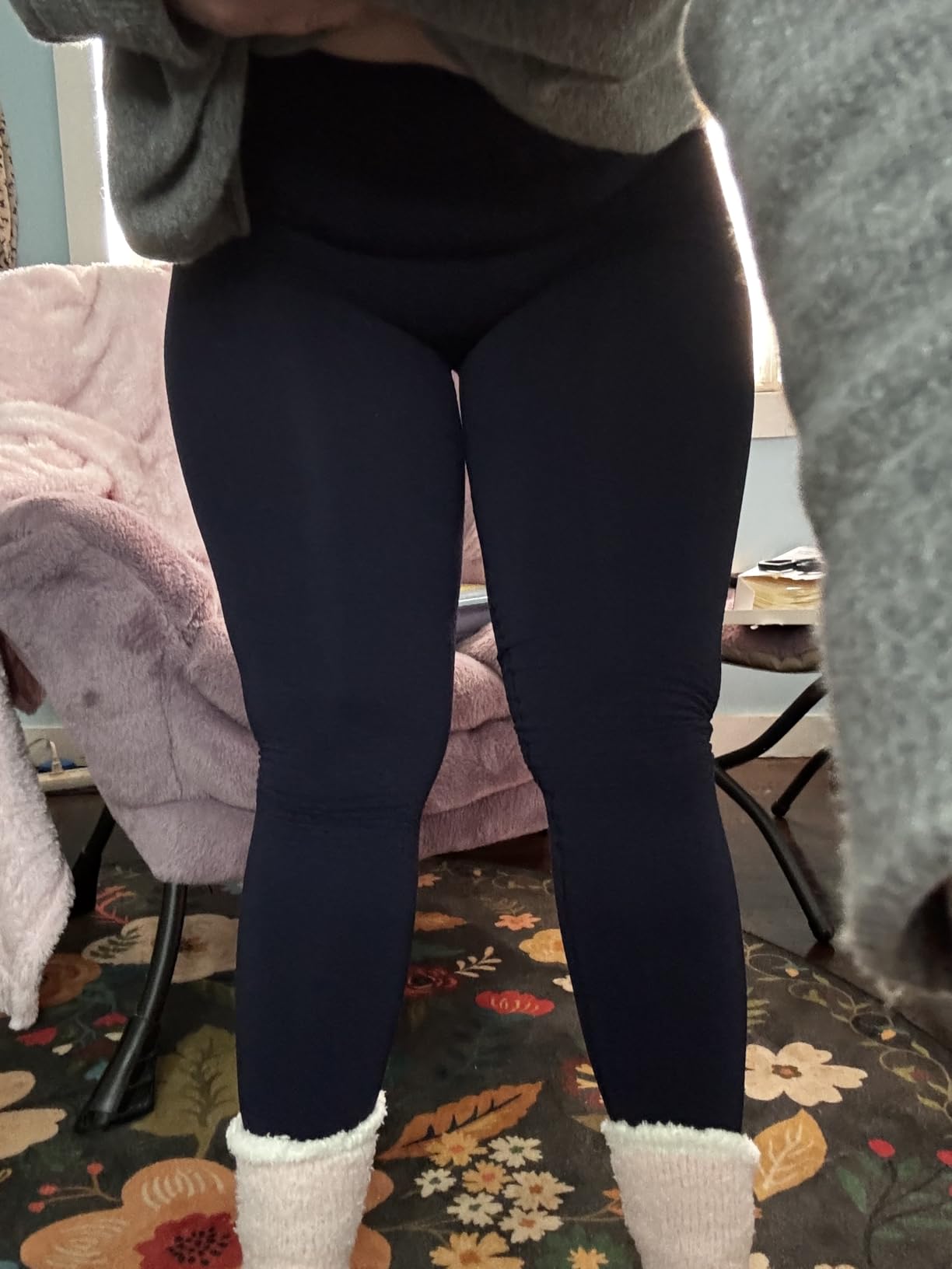 Bioflect® Compression Leggings with Bioactive Raised Massaging Knit - for Support and Comfort customer photo 1