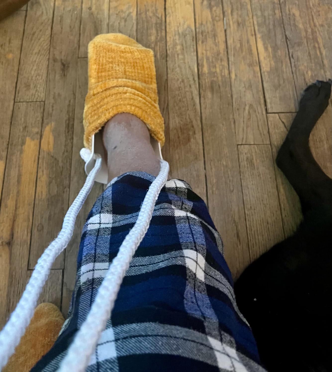 RMS Deluxe Sock Aid - Socks Helper with Foam Handles (for Regular Socks) customer photo 2