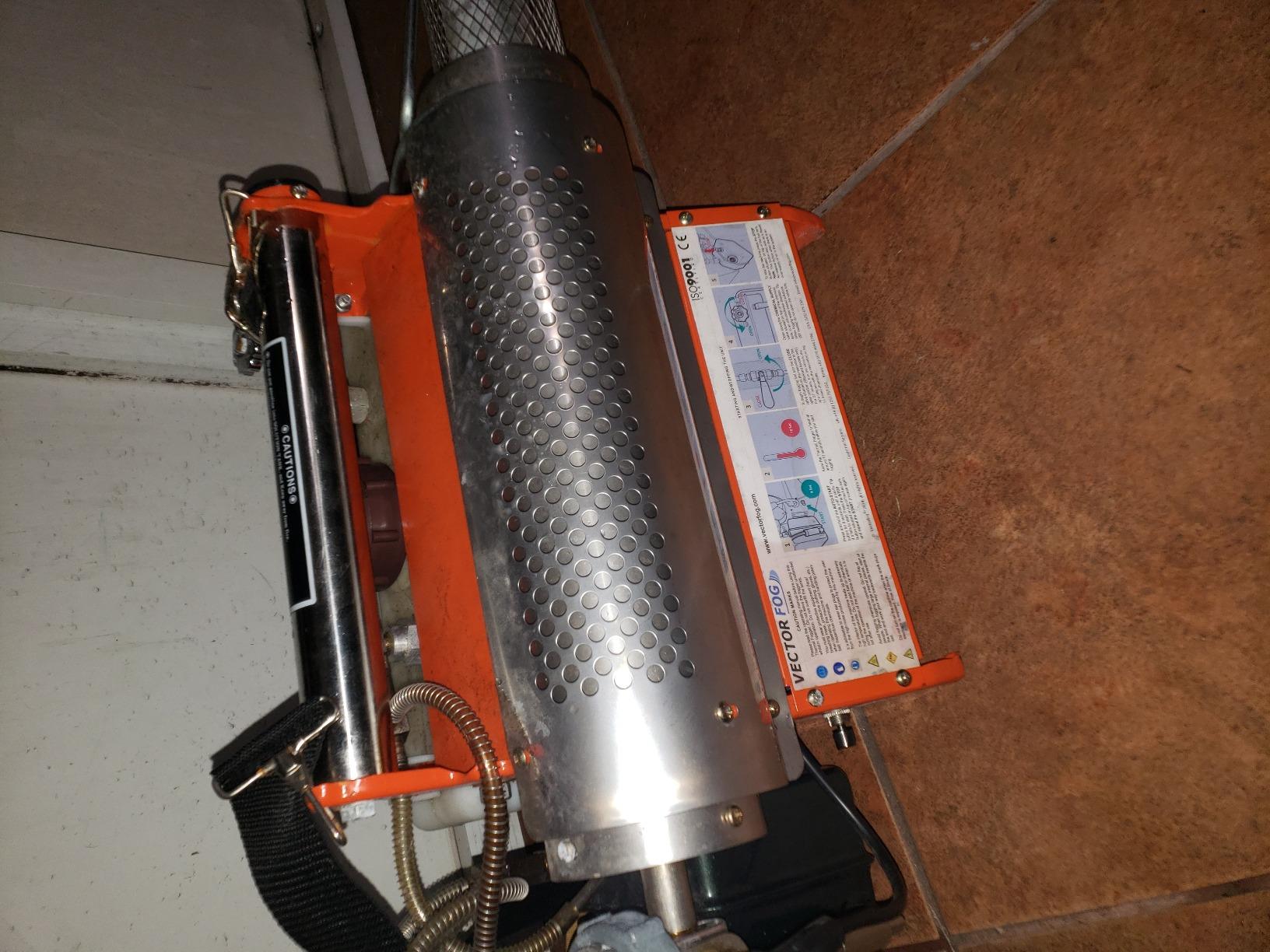 H100SF Mid-Size Thermal Fogger - Battery-Powered Portable Atomizer for Outdoor, Pest Control - Professional Grade customer photo 1