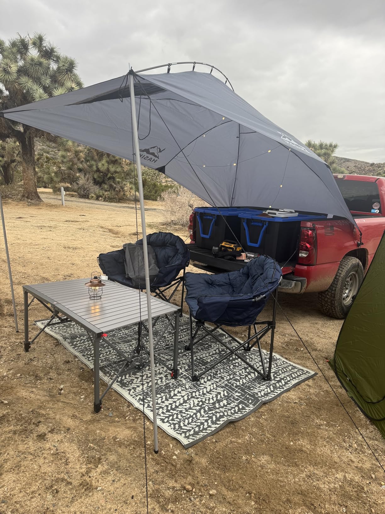 Hasika Waterproof SUV Tailgate Tent and Car Awning customer photo 1