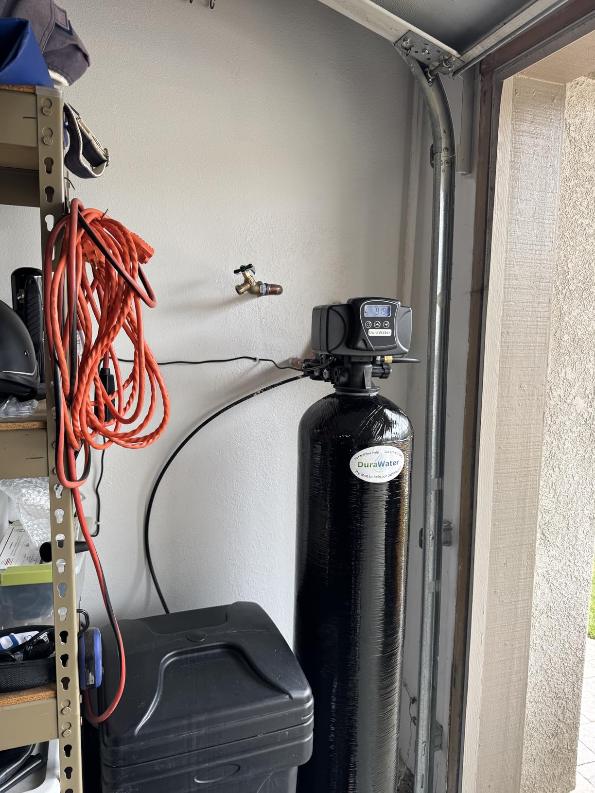 DURAWATER Fleck 5600 SXT Whole House Water Softener 48,000 Grains Ships Loaded with Resin in Tank customer photo 1