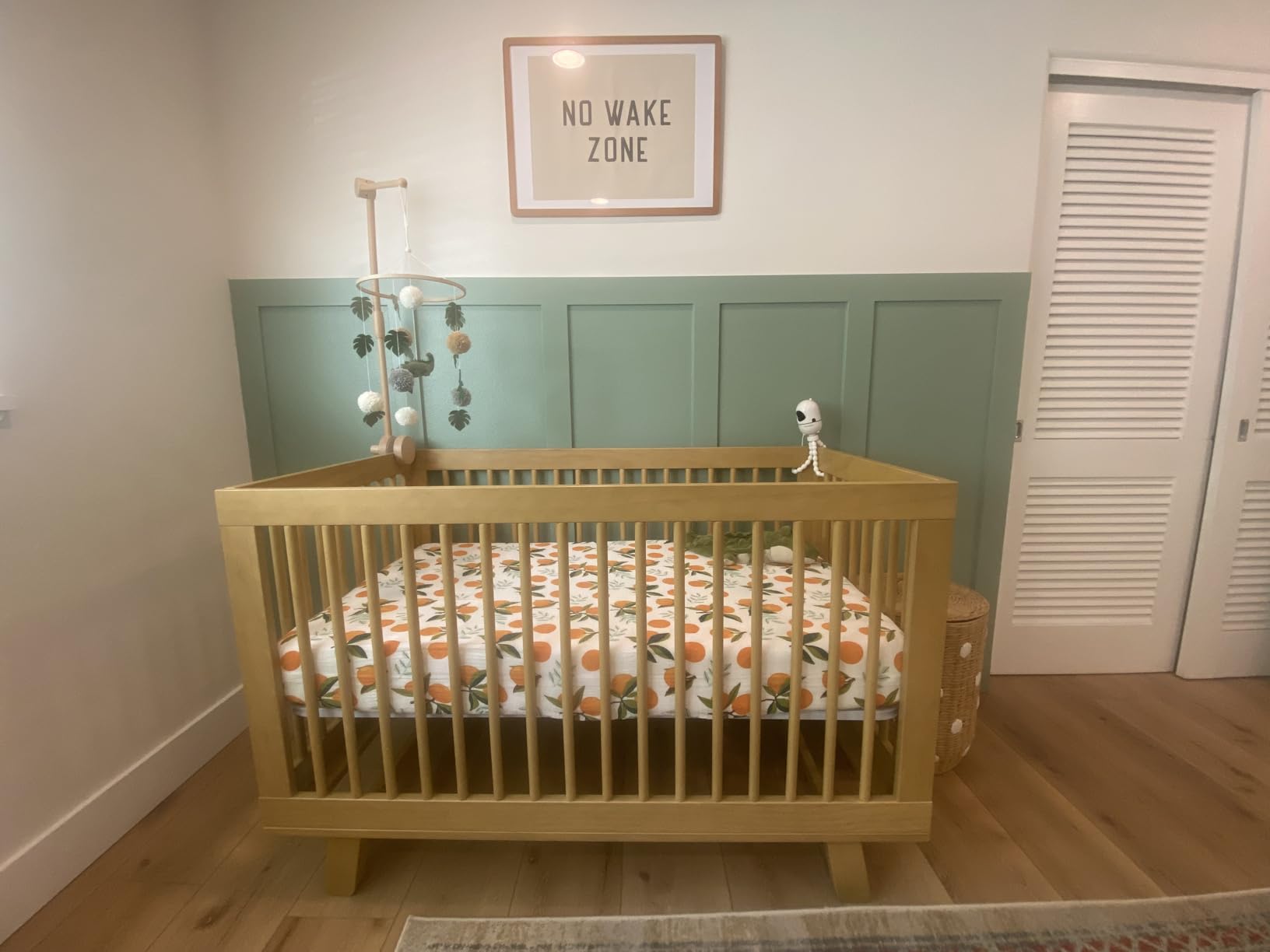 Babyletto Hudson 3-in-1 Convertible Baby Crib - GREENGUARD Gold Certified - Convertible Crib to Toddler Bed and Daybed - Washed Natural customer photo 2