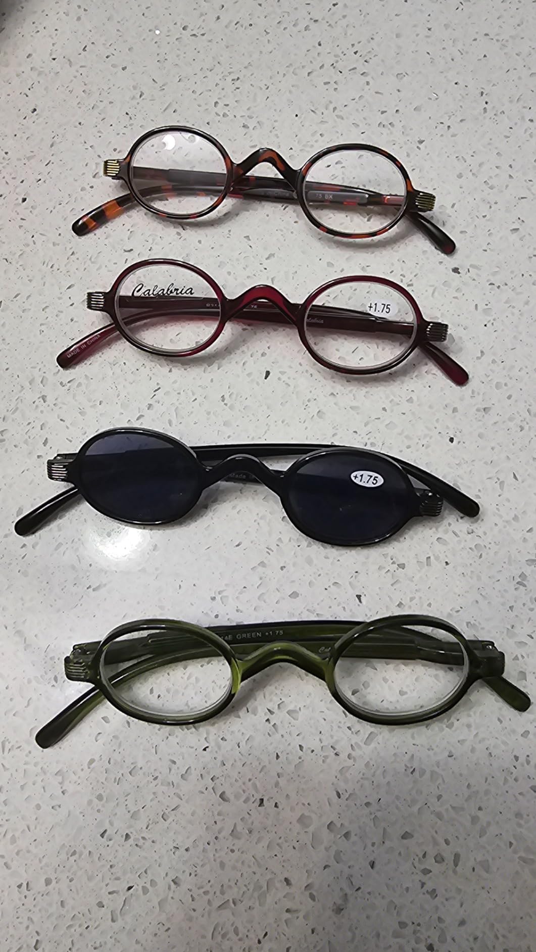 Eyekepper Oval Round Reading Glasses Women Men Small Vintage Reader Eyeglasses Mini with Spring Hinges customer photo 2