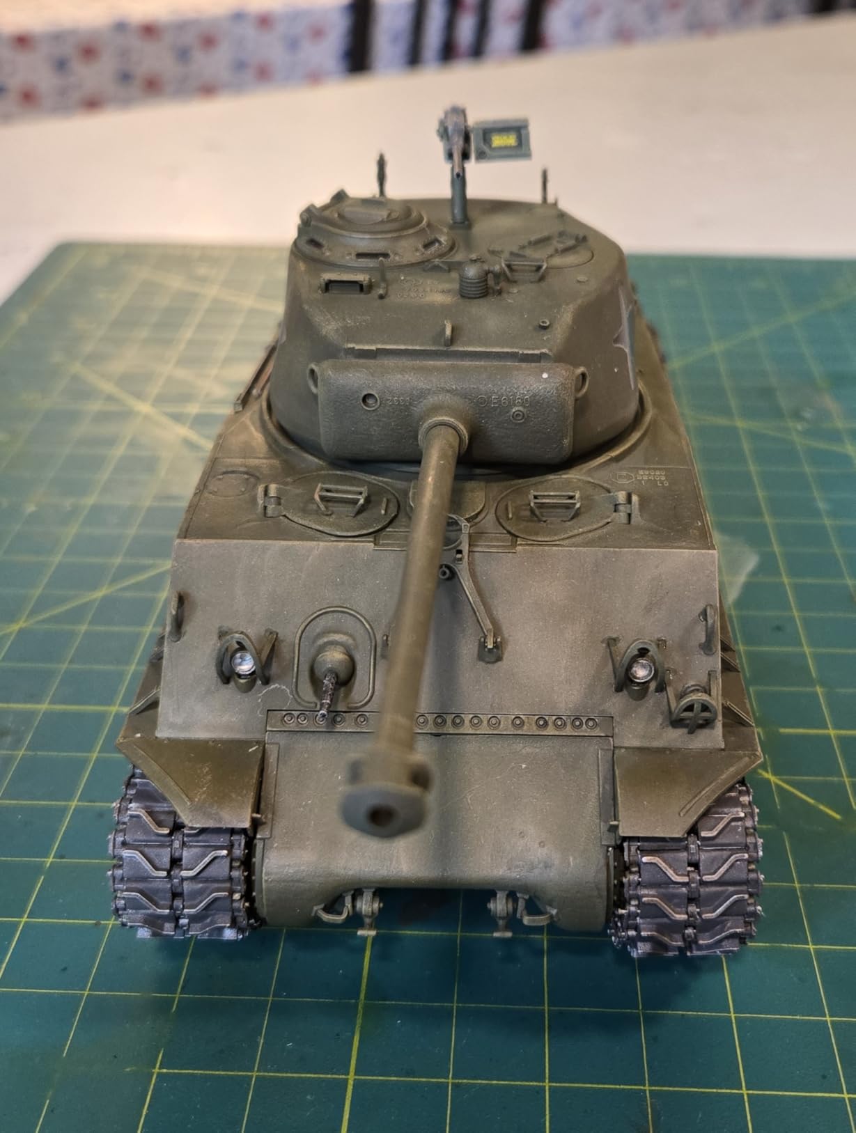 Tamiya 1/35 US Medium Tank M4A3E8 Sherman Plastic Model Kit customer photo 2