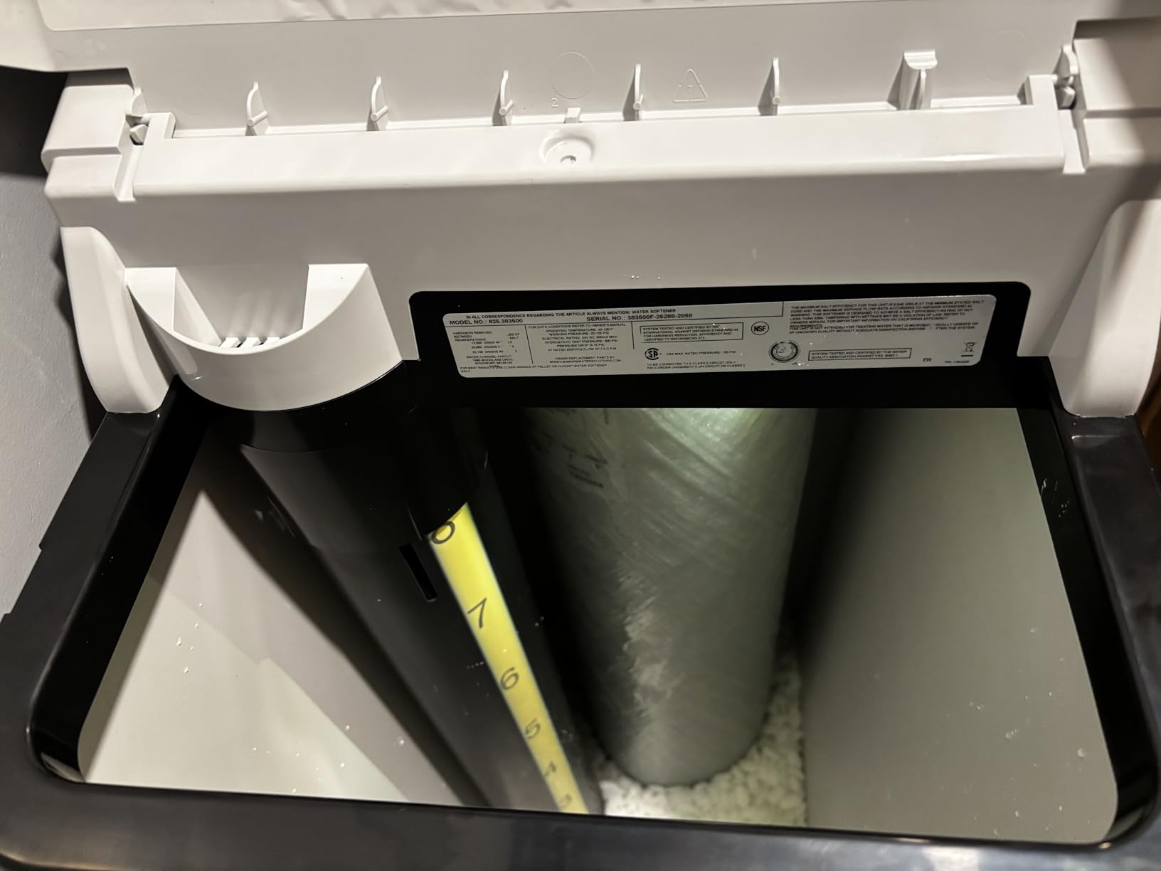 Kenmore 350 Water Softener System - 32,000 Grain Capacity Whole House Hard Water & Iron Reduction customer photo 1