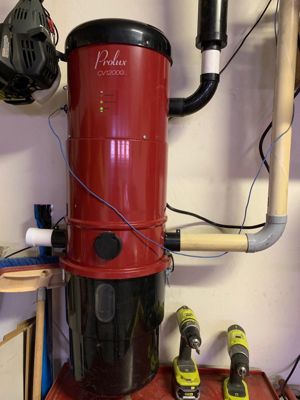 Prolux CV12000 Red Central Vacuum Power Unit w Powerful 2 Stage Motor customer photo 1
