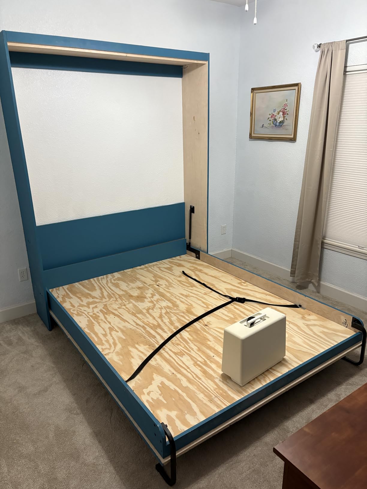 Queen Size DIY Murphy Bed Hardware Kit - Vertical Wall Bed for Space-Saving - Budget-Friendly DIY Setup -Made in USA -Hide Away Design with Murphy Bed Queen Hardware - Bed Lift Mechanism - Pull Down customer photo 2