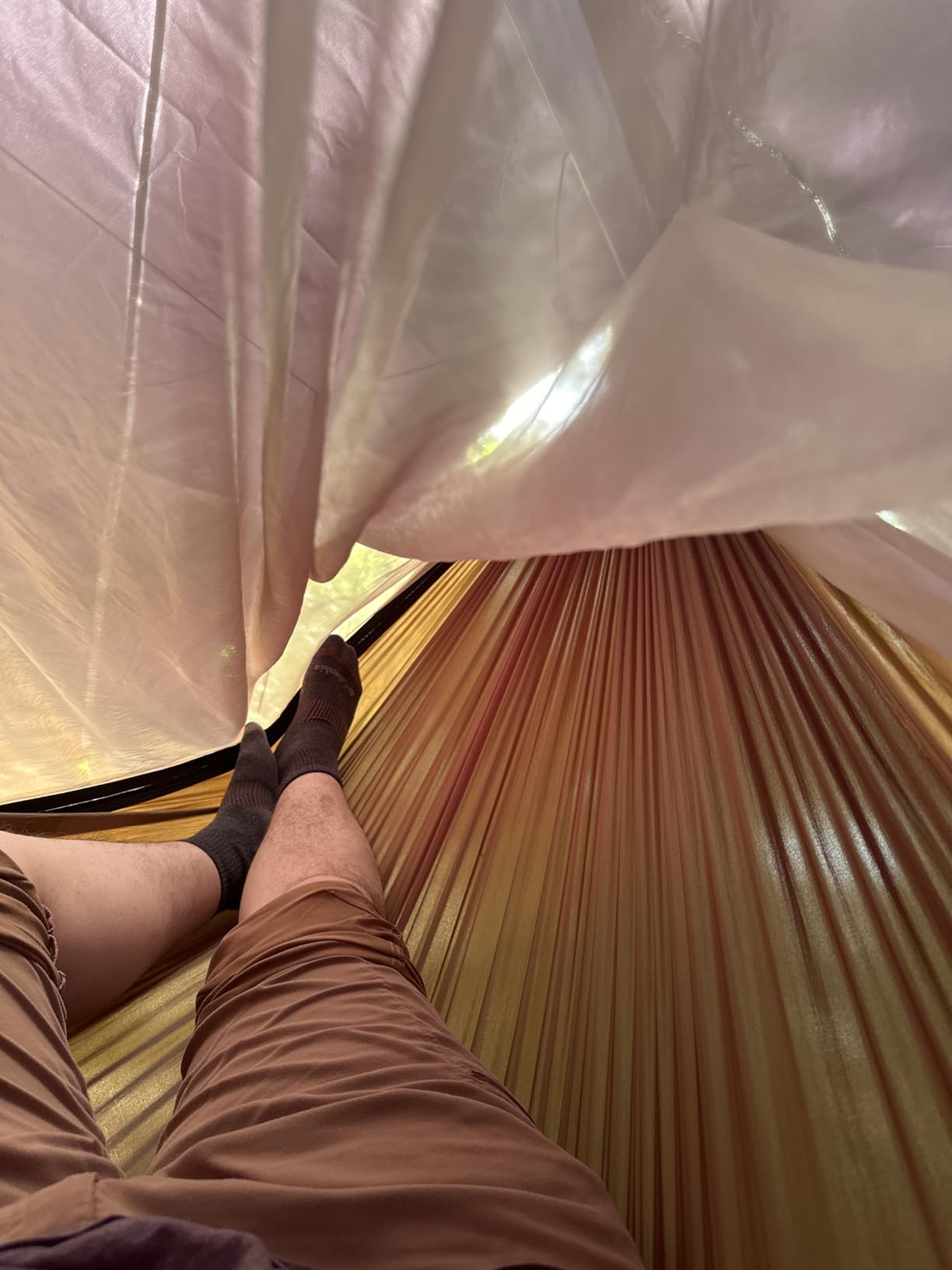 Grand Trunk Skeeter Beeter Pro Mosquito Hammock: Portable Bug Prevention Hammock with Carabiners and Hanging Kit - Navy/Forest customer photo 2
