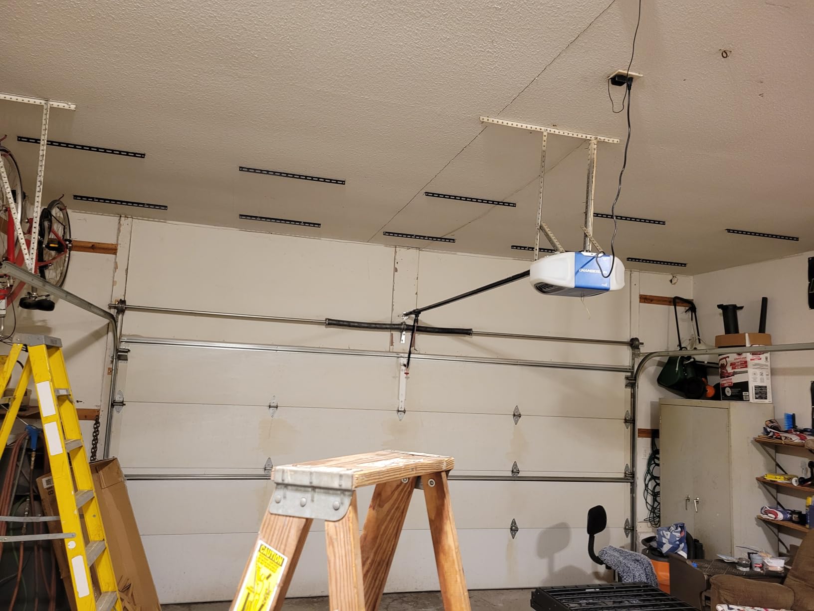 FLEXIMOUNTS 3x6 Overhead Garage Storage Adjustable Ceiling Rack, 72