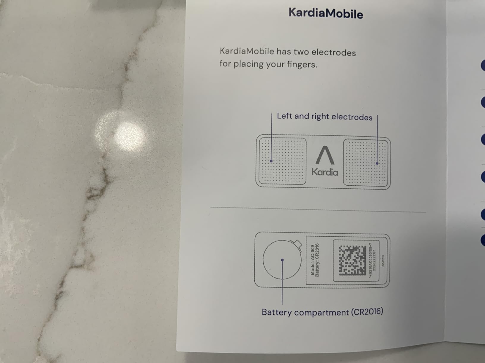 KardiaMobile 1-Lead EKG Monitor, Medical-Grade FDA-Cleared Personal Heart Monitor, Detects Normal, AFib & Arrhythmias, Unlimited Recordings, 30 Second Results, Works with most Smartphones, Pocket-size customer photo 2