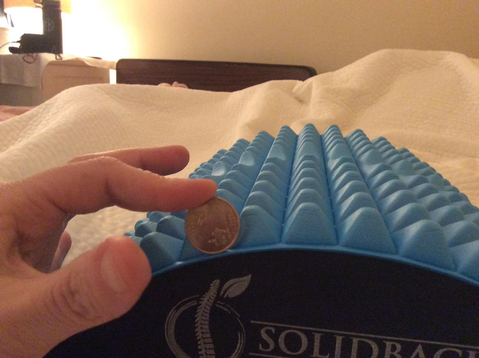 SOLIDBACK | Lower Back Pain Relief Treatment Stretcher | Chronic Lumbar Support | Herniated Disc | Sciatica Nerve | Spinal Stenosis | Posture Corrector | Pillow Cushion And Brace Products Alternative customer photo 1